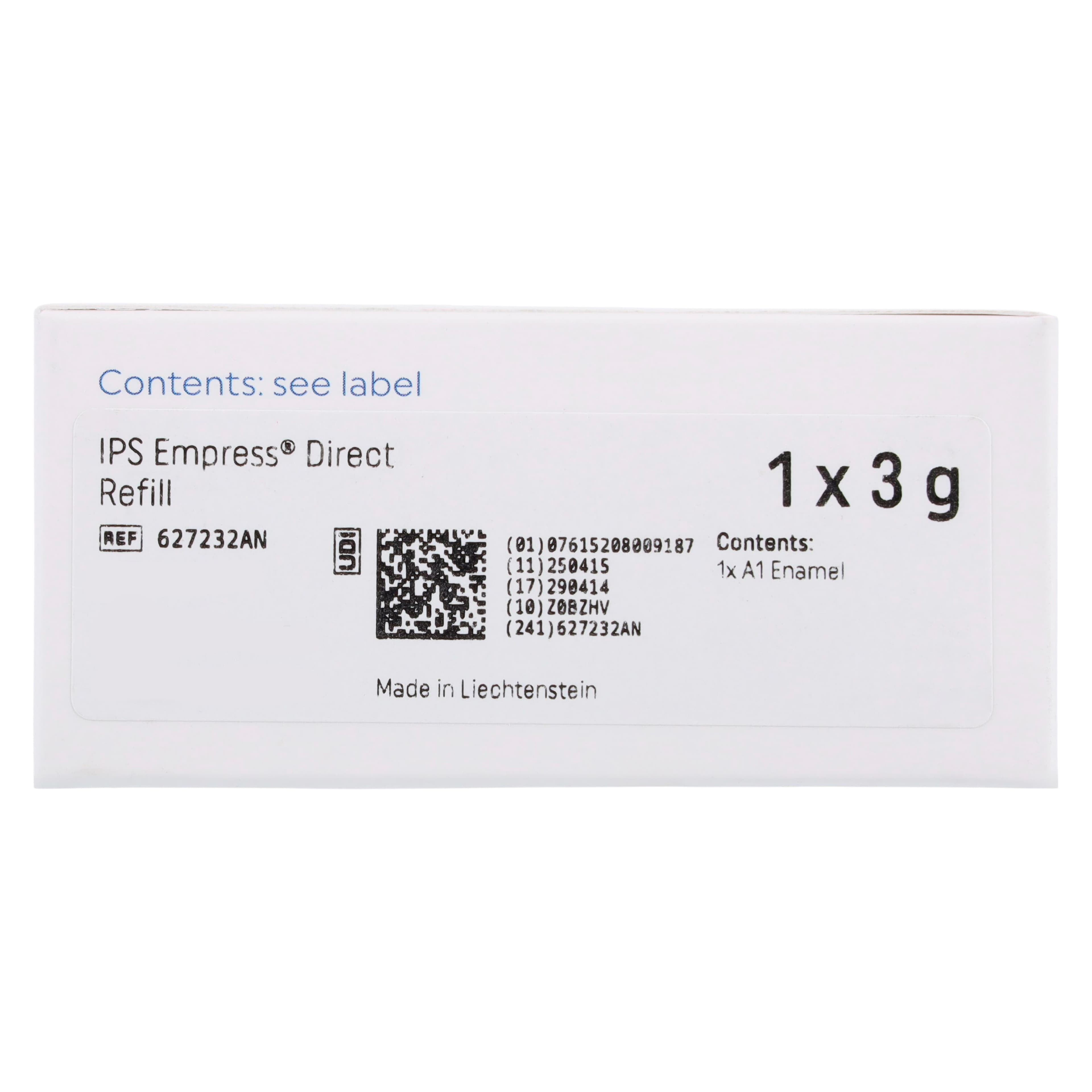 IPS Empress Direct Light-Curing Nanohybrid Composite Syringe Refill, A1 Enamel, 3g, 627232AN thumbnail 5
