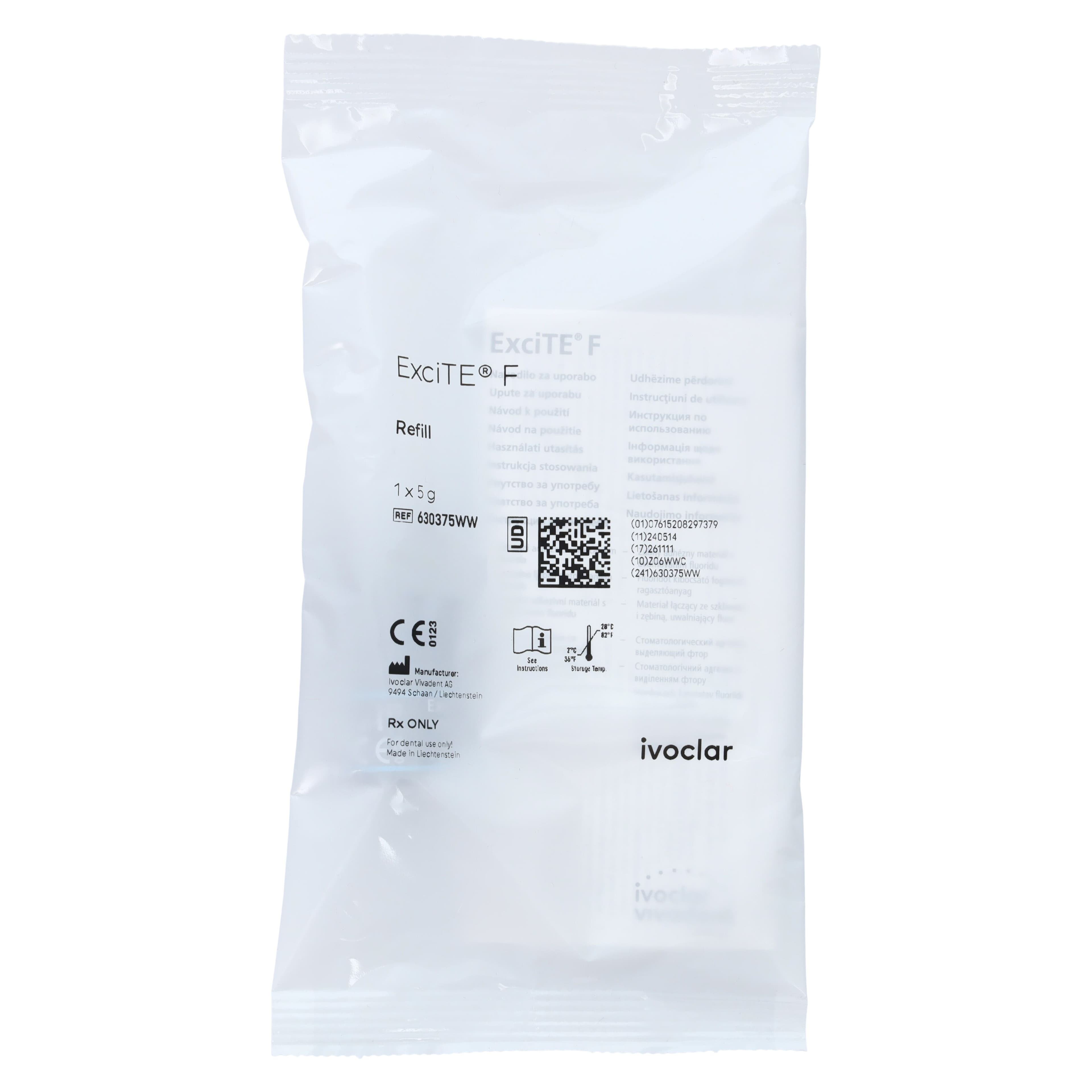 ExciTE F Adhesive Refill, 5 g Bottle, Light-Curing Total Etch, Fluoride Releasing, Single-Component, #630375WW thumbnail 4