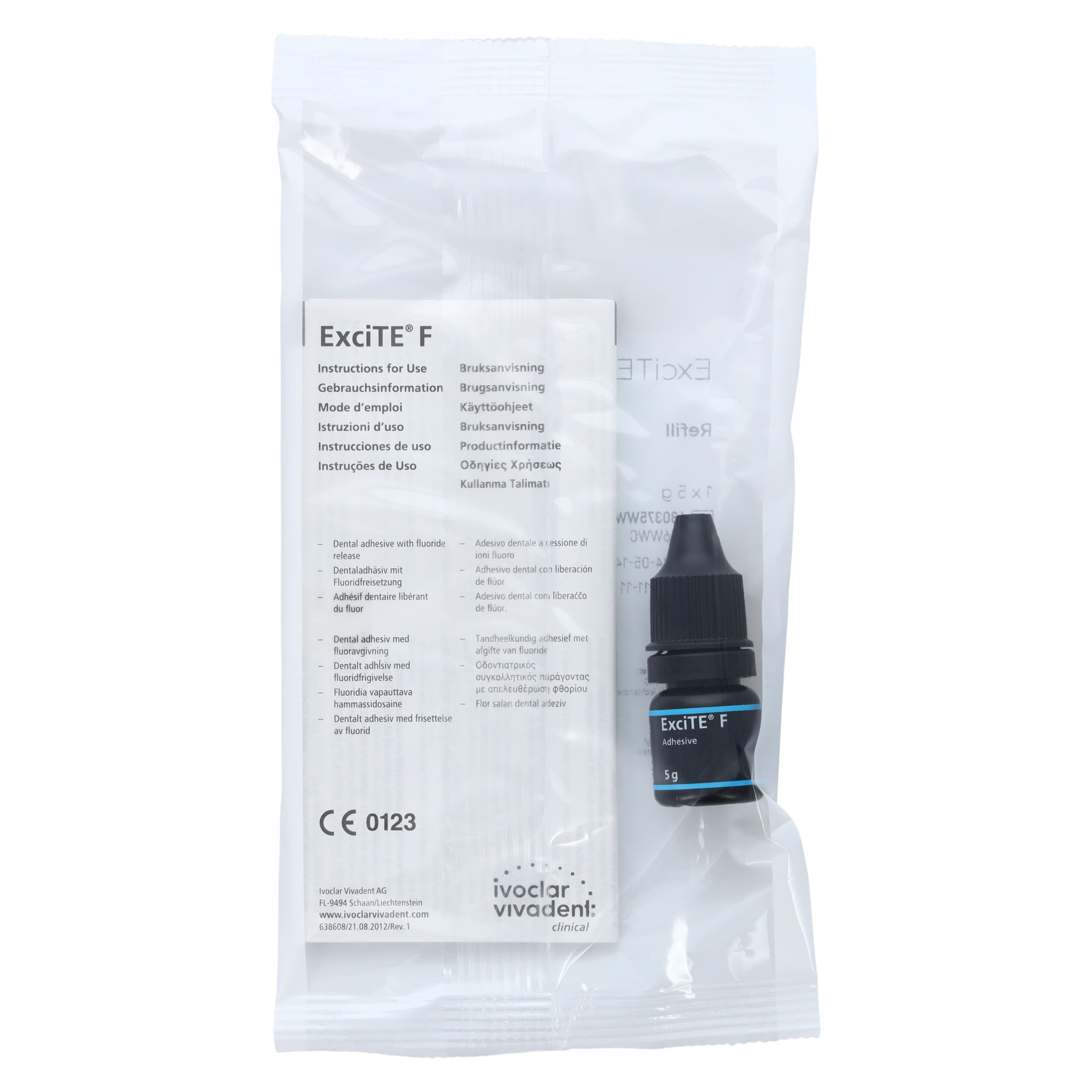 ExciTE F Adhesive Refill, 5 g Bottle, Light-Curing Total Etch, Fluoride Releasing, Single-Component, #630375WW thumbnail 5