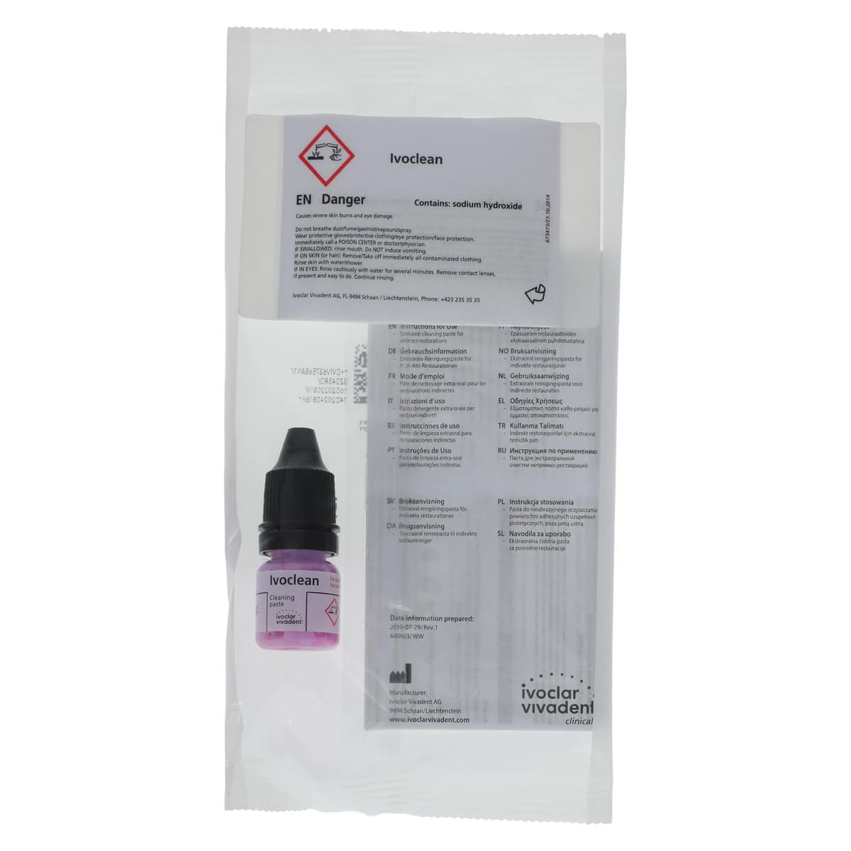 Ivoclar Vivadent Ivoclean Universal Cleaning Paste, 5 g Bottle, Refill, 637568AN thumbnail 3