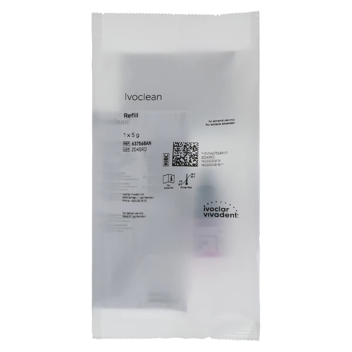 Ivoclar Vivadent Ivoclean Universal Cleaning Paste, 5 g Bottle, Refill, 637568AN thumbnail 2
