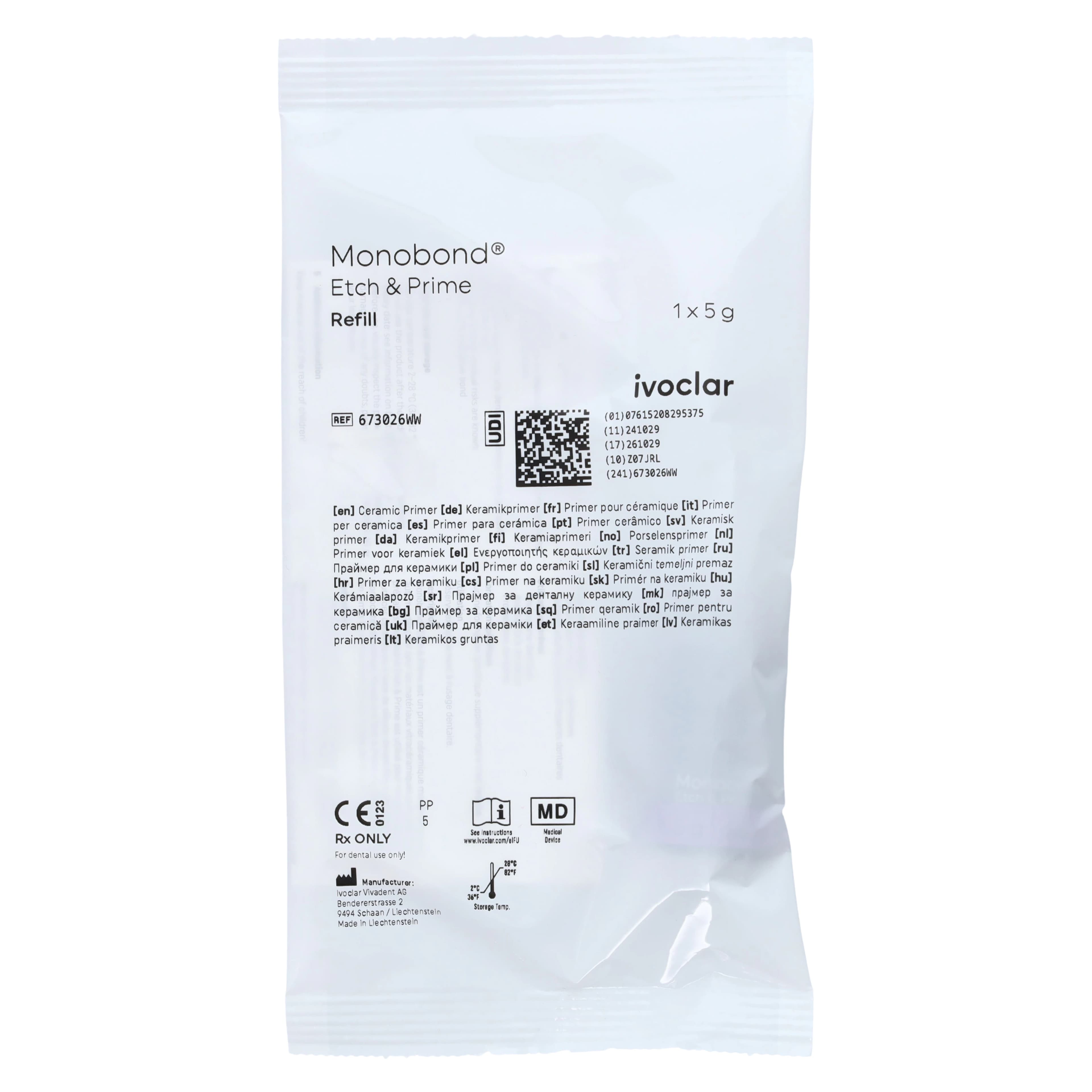 Monobond Etch & Prime Refill 5g, Glass-Ceramic Primer, 673026WW thumbnail 4