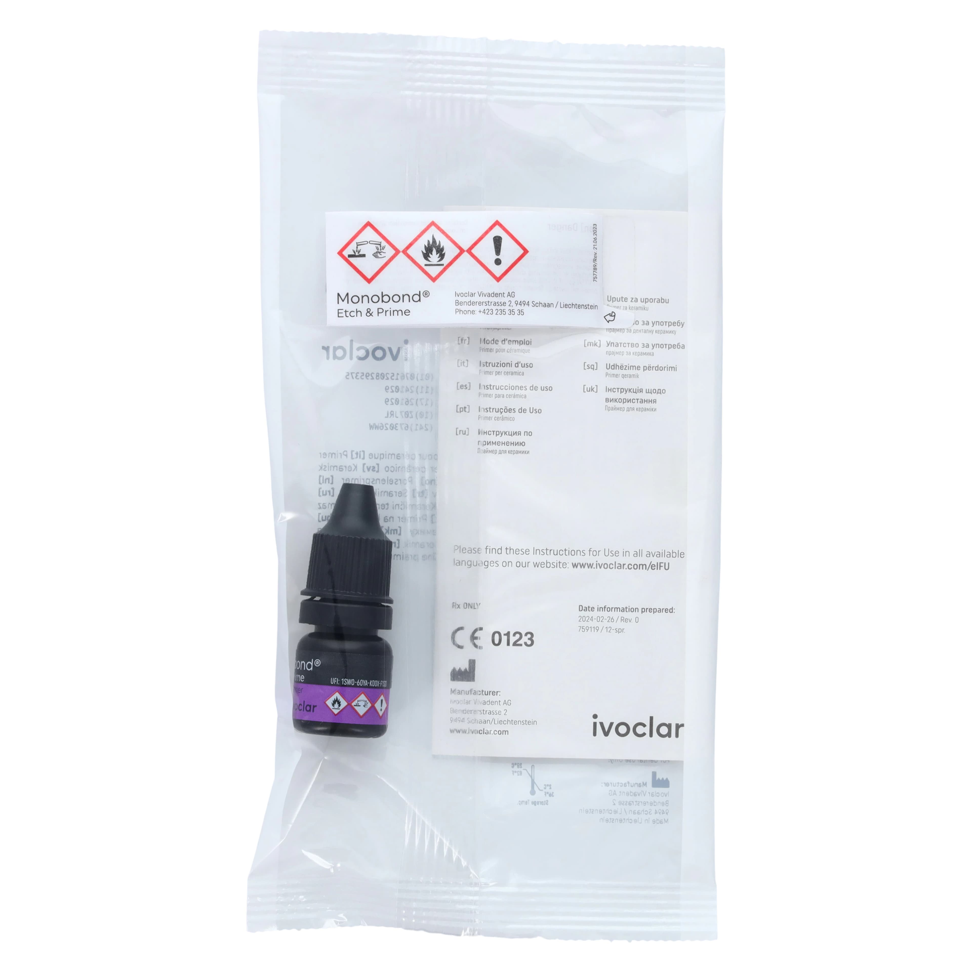 Monobond Etch & Prime Refill 5g, Glass-Ceramic Primer, 673026WW thumbnail 5