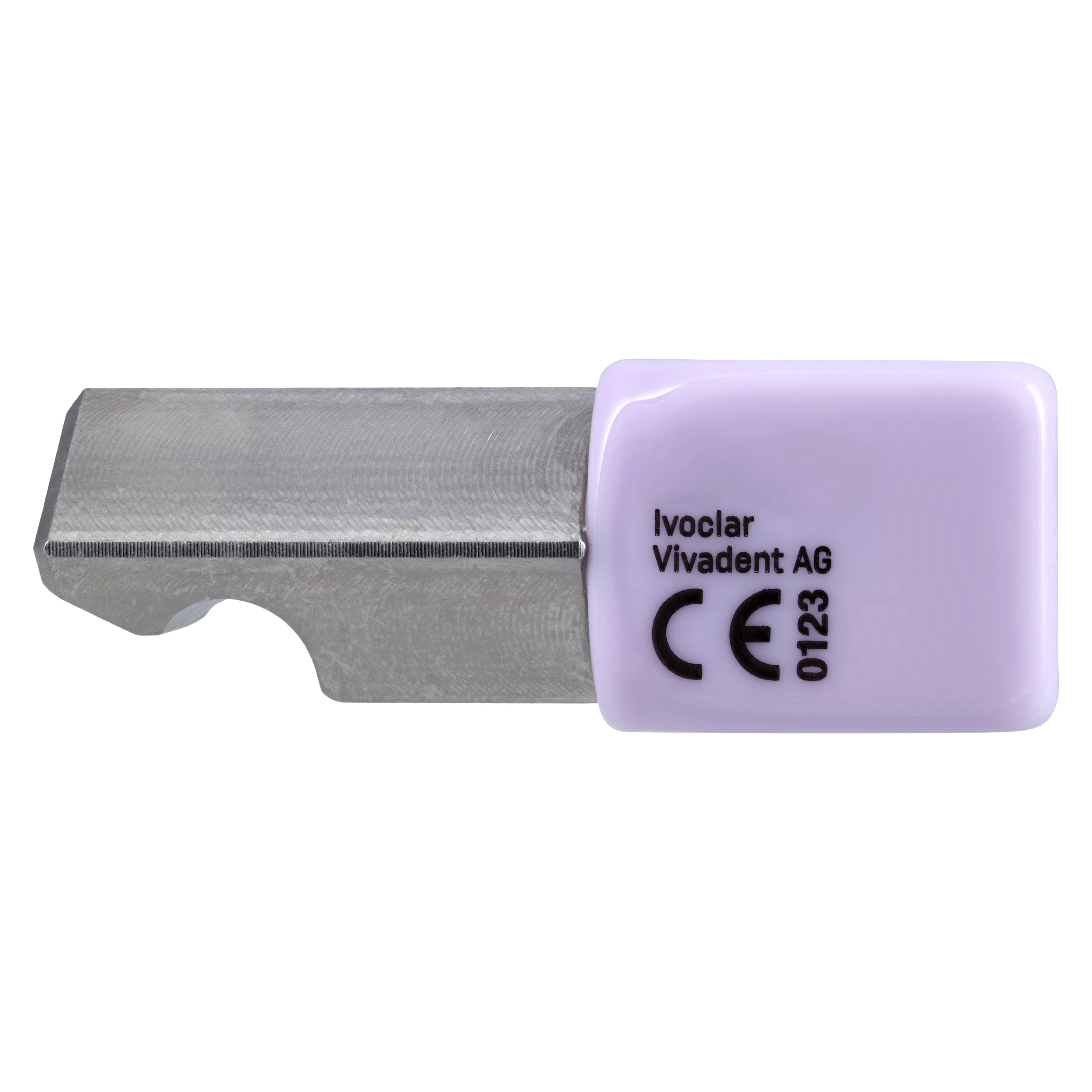 IPS e.max CAD PlanMill MT A2 C14 Milling Blocks, Medium Translucency, Lithium Disilicate, 5/Pkg thumbnail 4