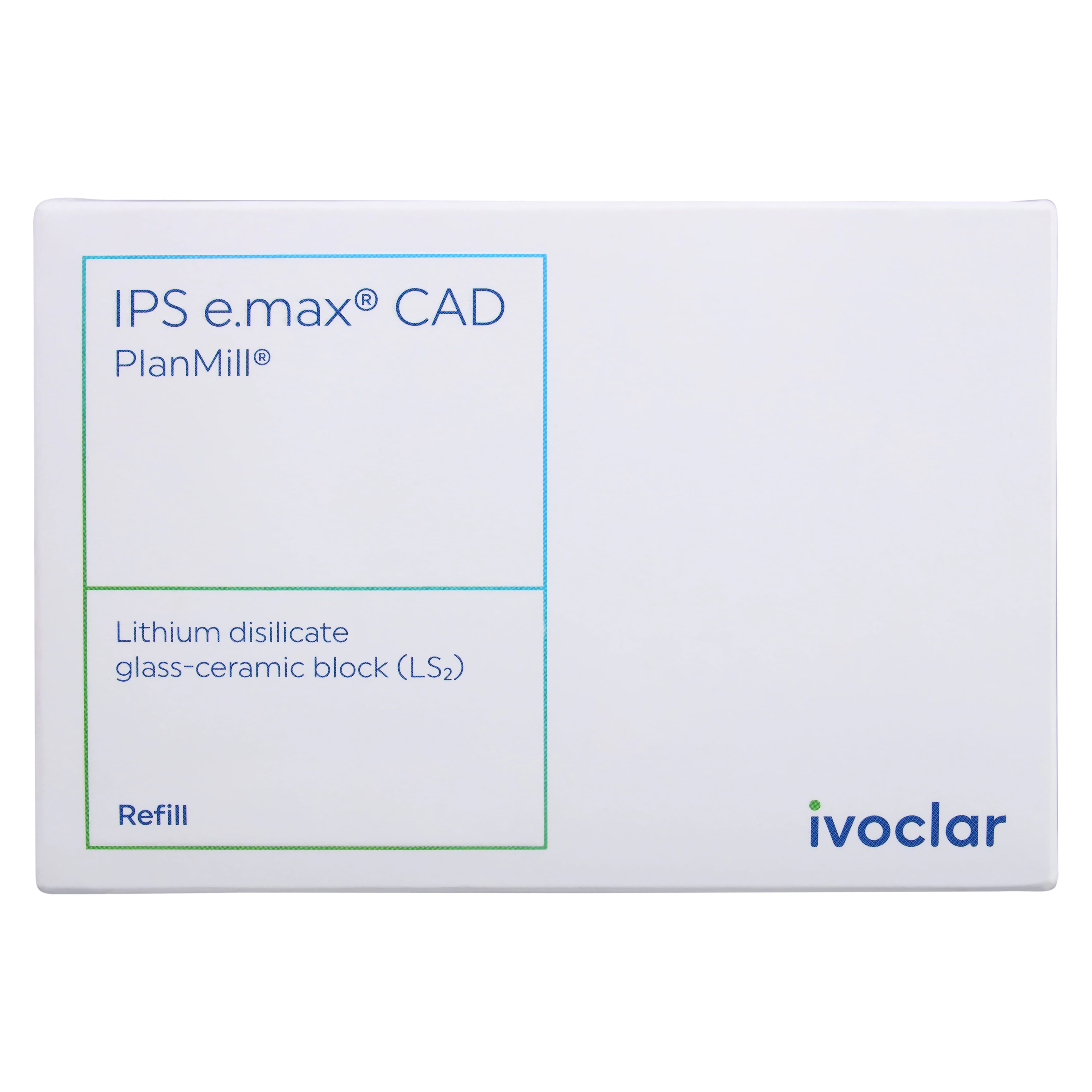 IPS e.max CAD PlanMill Blocks, Low Translucency, Shade A1, I12, 5/Box thumbnail 5