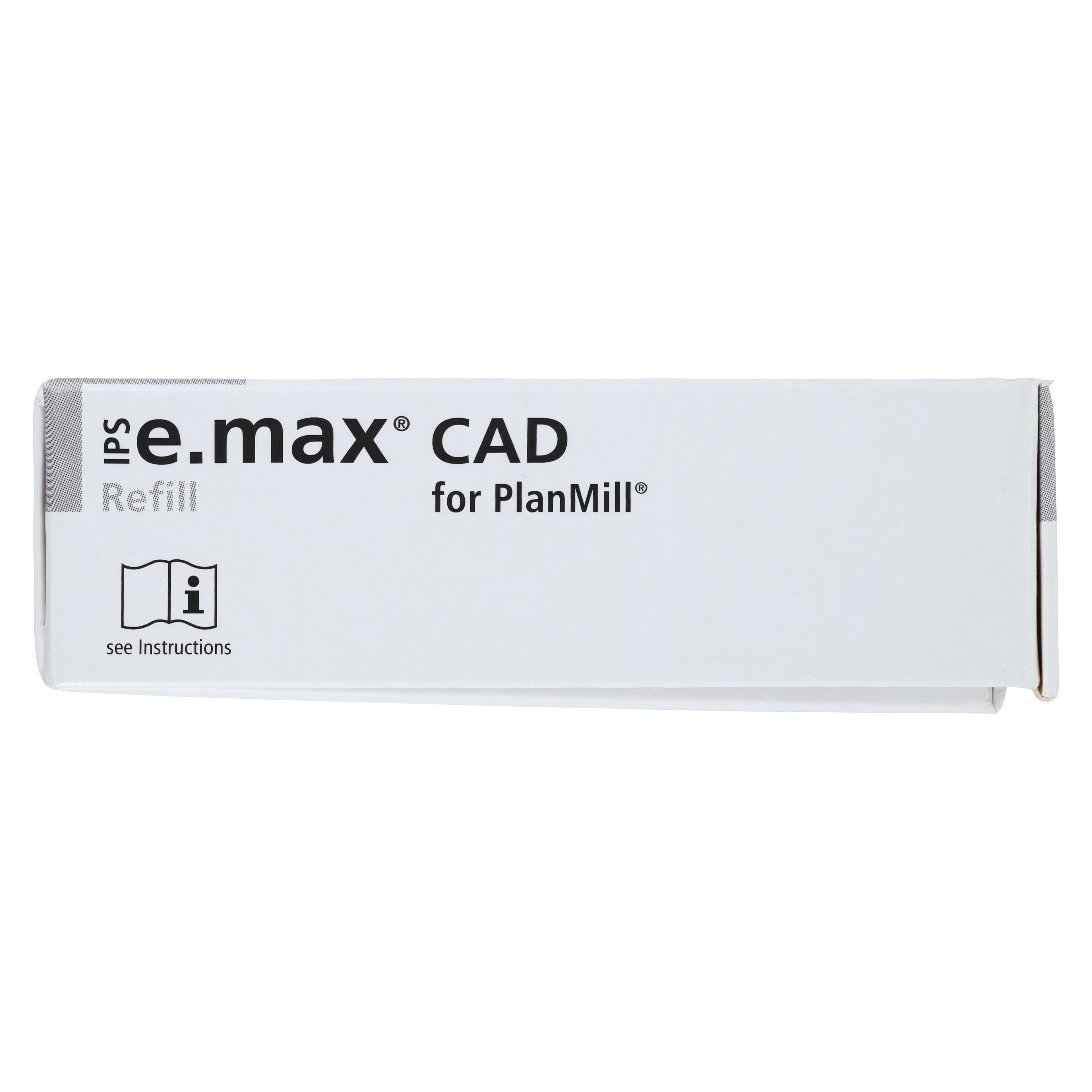 IPS e.max CAD PlanMill Blocks LT I12 Shade C4, Low Translucency, Lithium Disilicate, 5/Box thumbnail 6