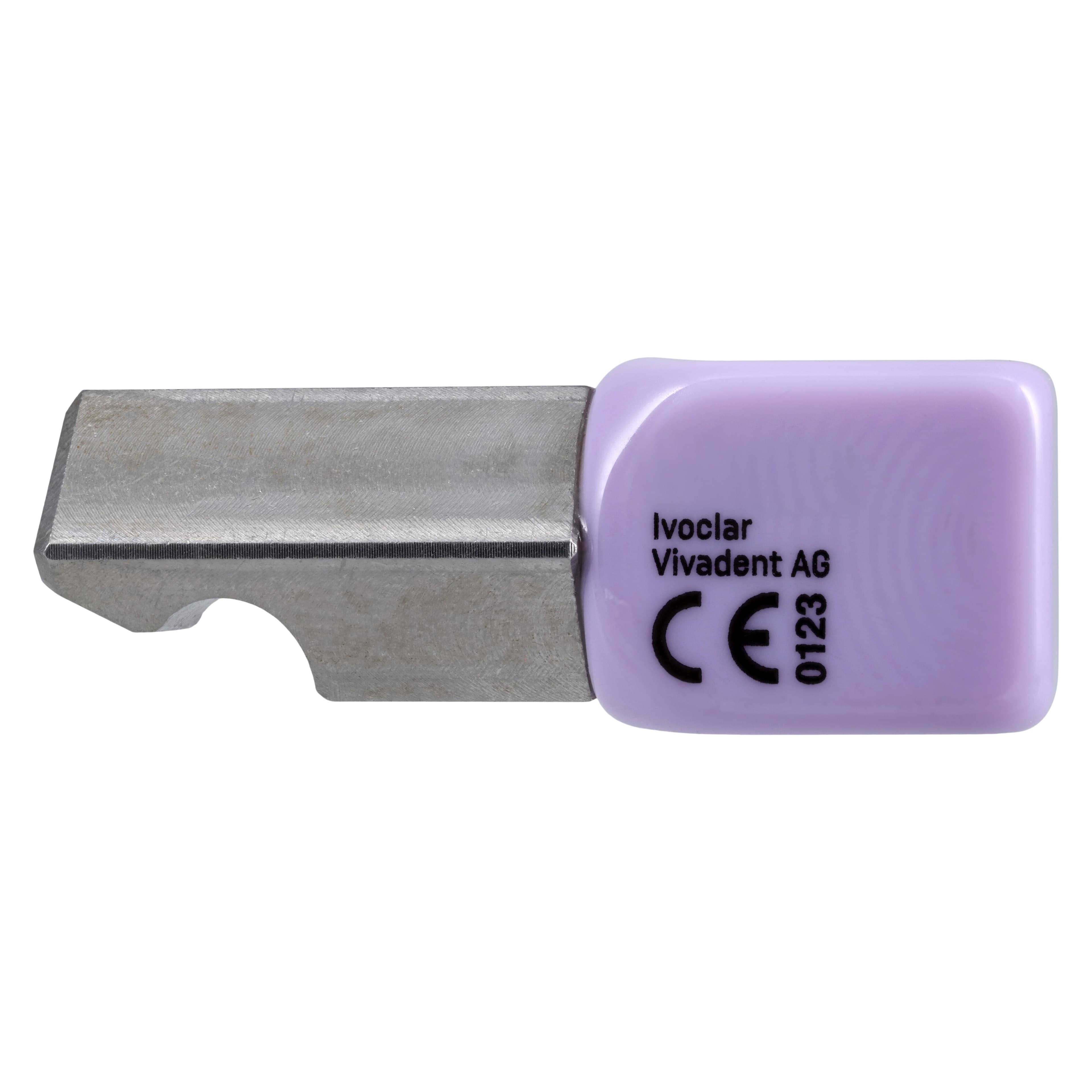 IPS e.max CAD LT Milling Blocks for PlanMill, Low Translucency, Shade A3.5, Size C14, 5/Box thumbnail 4