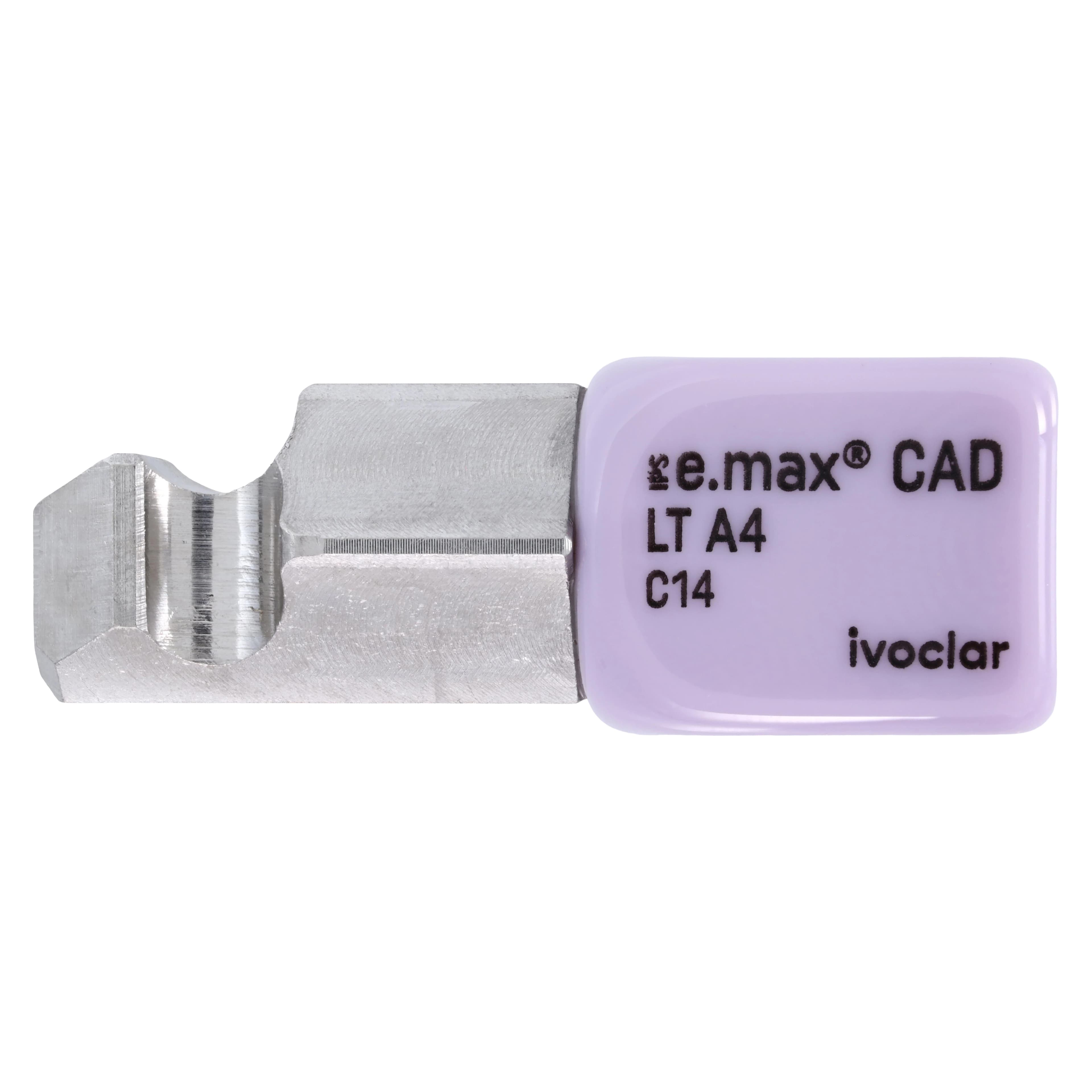 IPS e.max CAD PlanMill Blocks, Low Translucency (LT), Shade A4, Size C14, 5/Box thumbnail 2