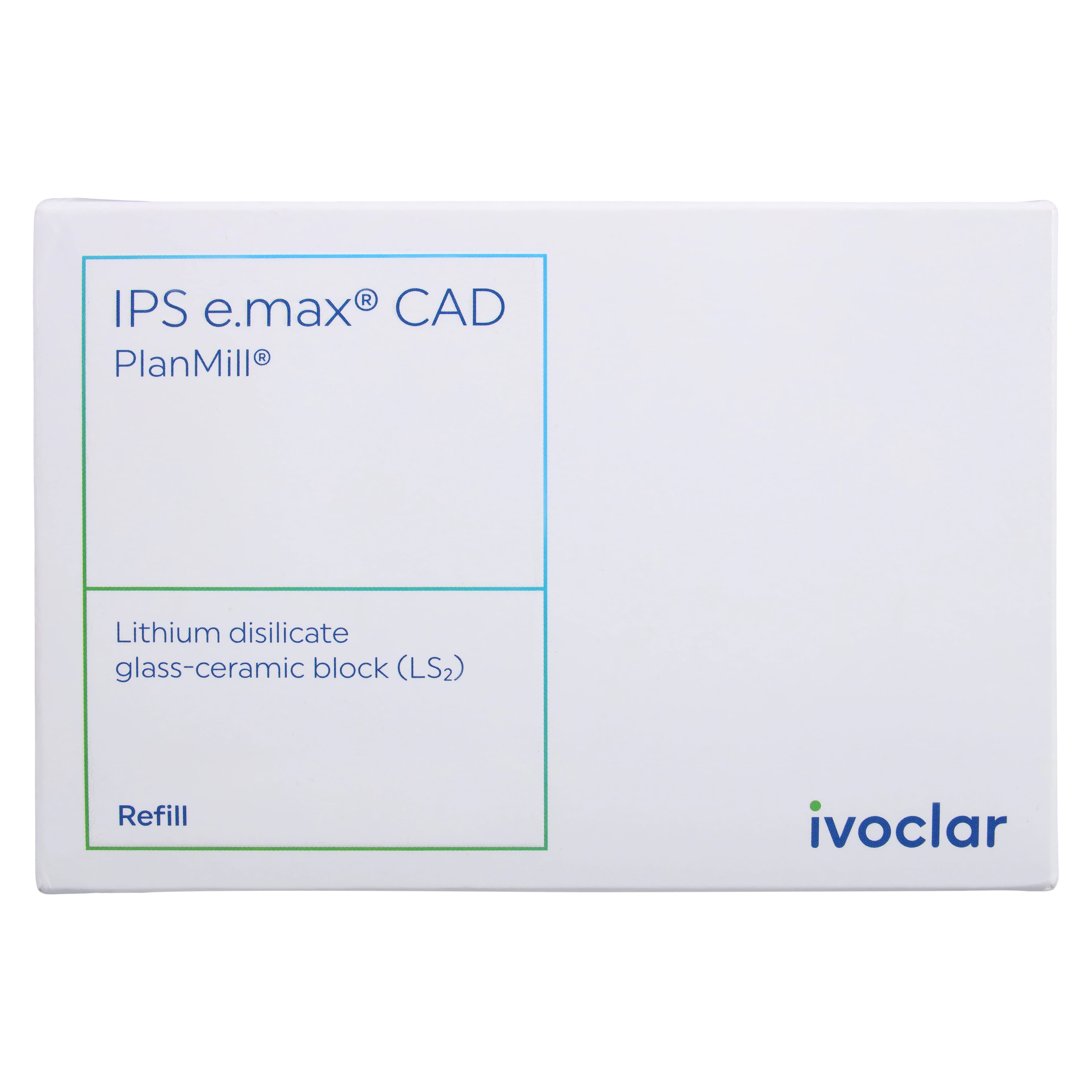 IPS e.max CAD PlanMill Blocks, Low Translucency (LT), Shade B2, Size C14, 5/Box thumbnail 5