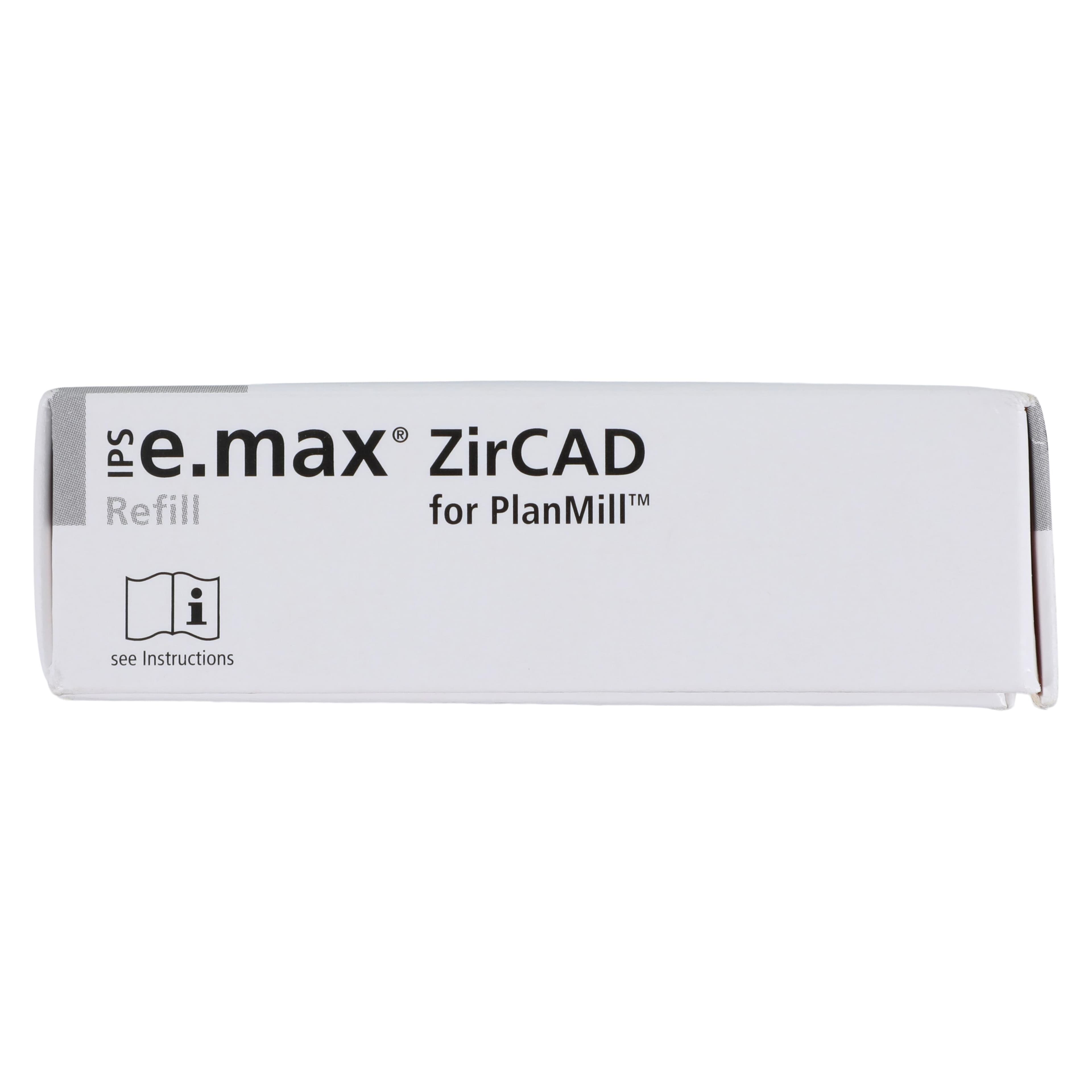 IPS e.max CAD PlanMill LT D4 C14 Milling Blocks, Low Translucency, Shade D4, 5/Box thumbnail 7