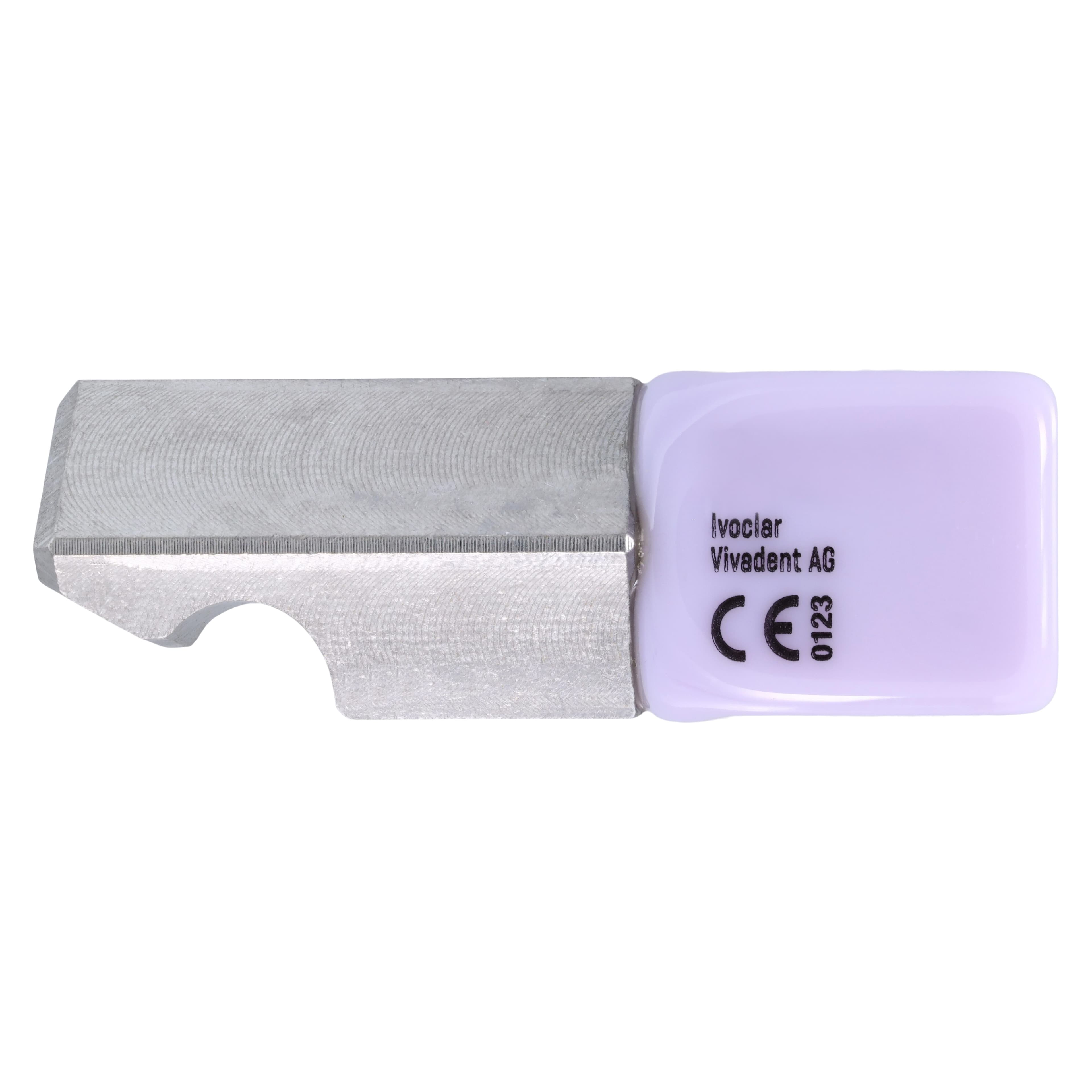IPS e.max CAD Lithium Disilicate Milling Block for PlanMill, High Translucency, Shade A1, Size I12, Pack of 5 thumbnail 4