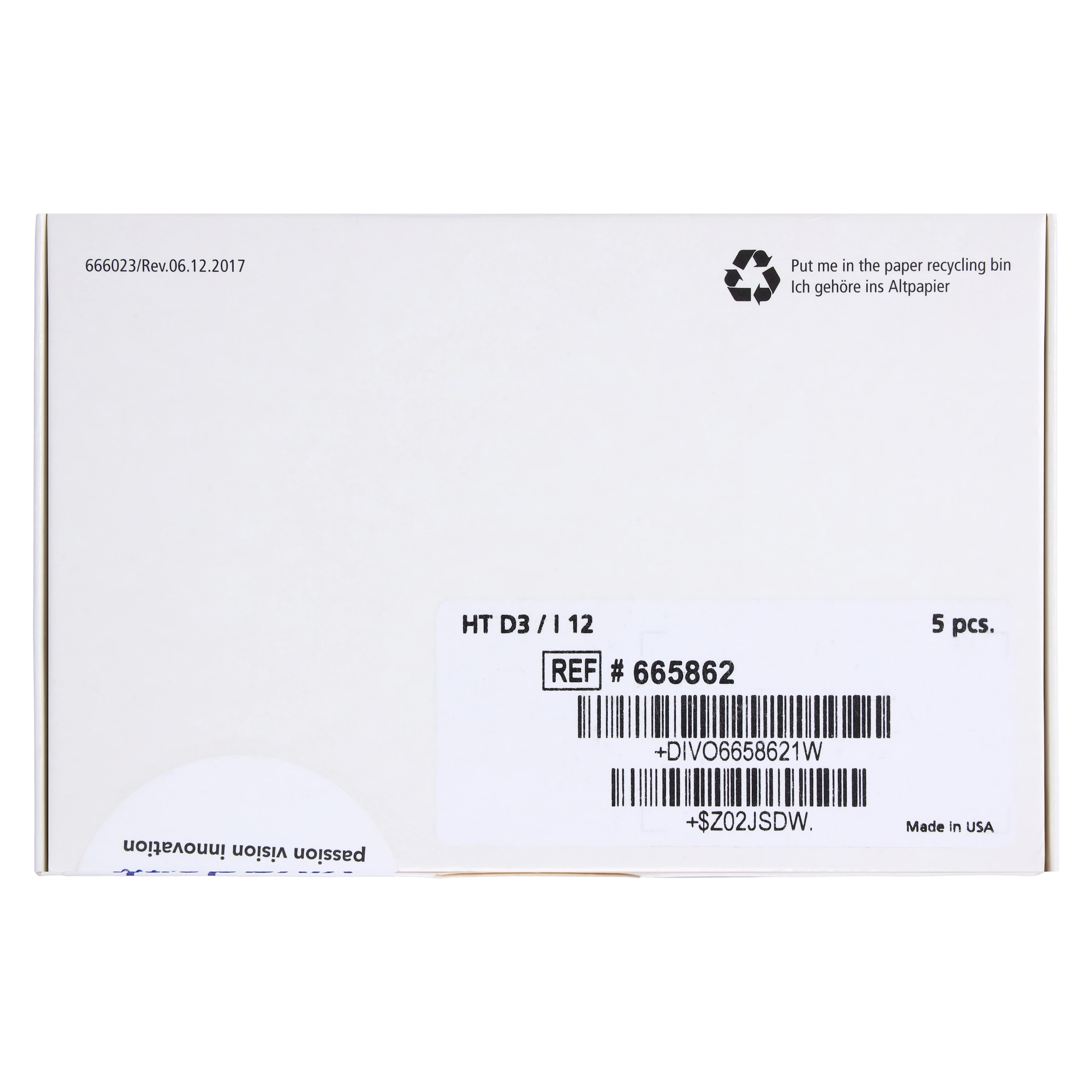 IPS e.max CAD PlanMill Blocks HT I12 D3, High Translucency, Lithium Disilicate, Pack of 5 thumbnail 6