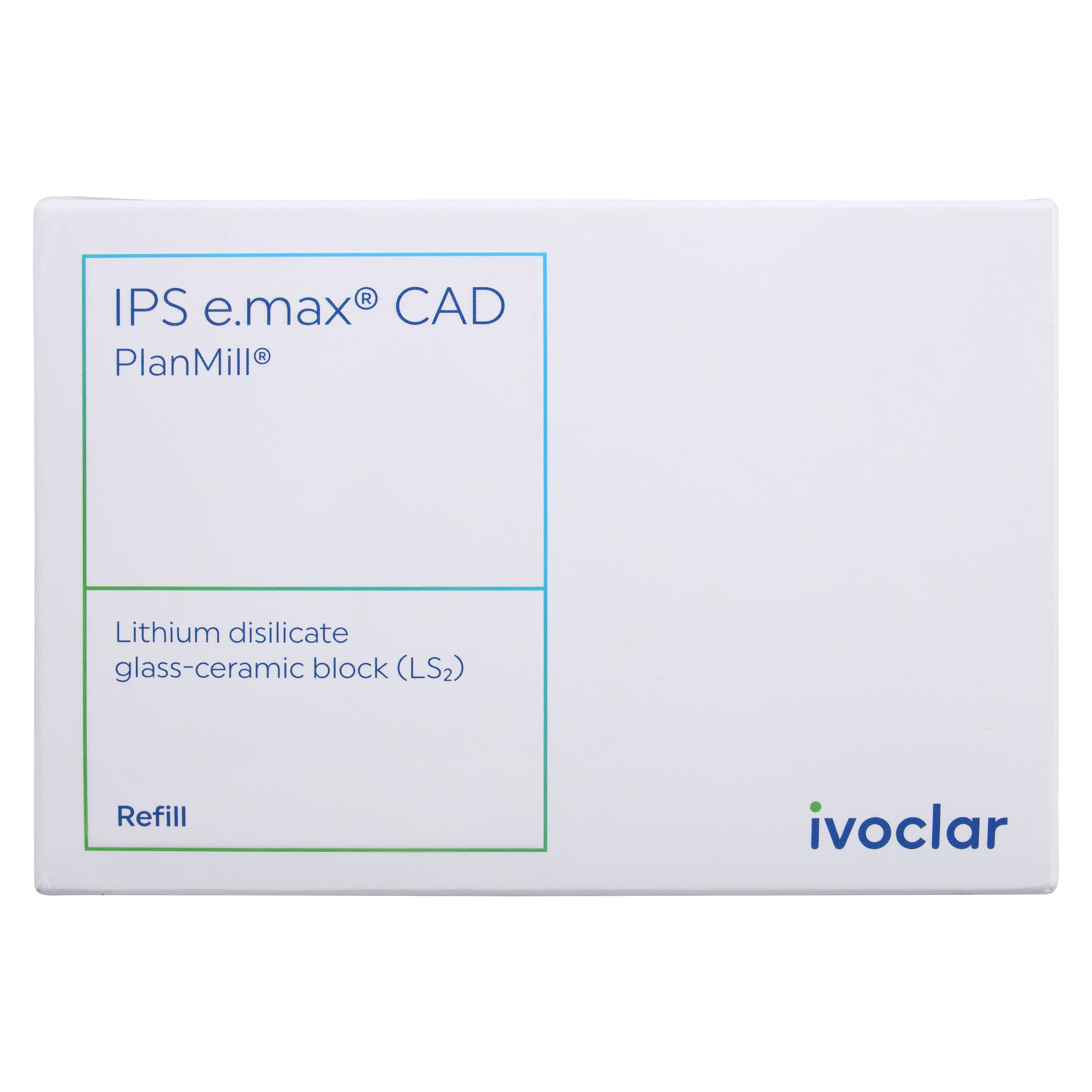 IPS e.max CAD PlanMill HT C3 C14 Lithium Disilicate Milling Blocks, High Translucency, Shade C3, 5/Box thumbnail 5