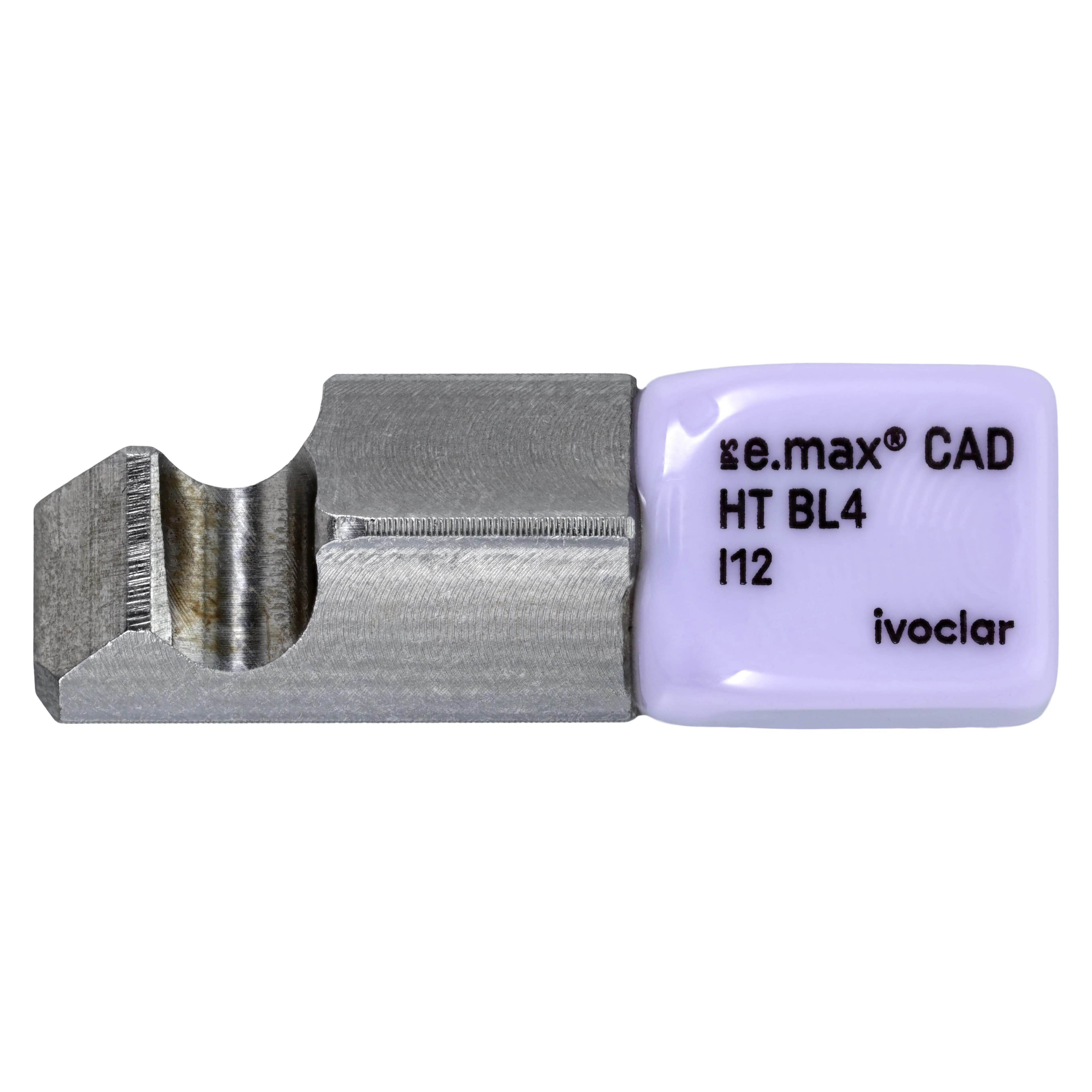 IPS e.max CAD PlanMill Blocks, High Translucency, Shade BL4, Size I12, 5/Box thumbnail 2