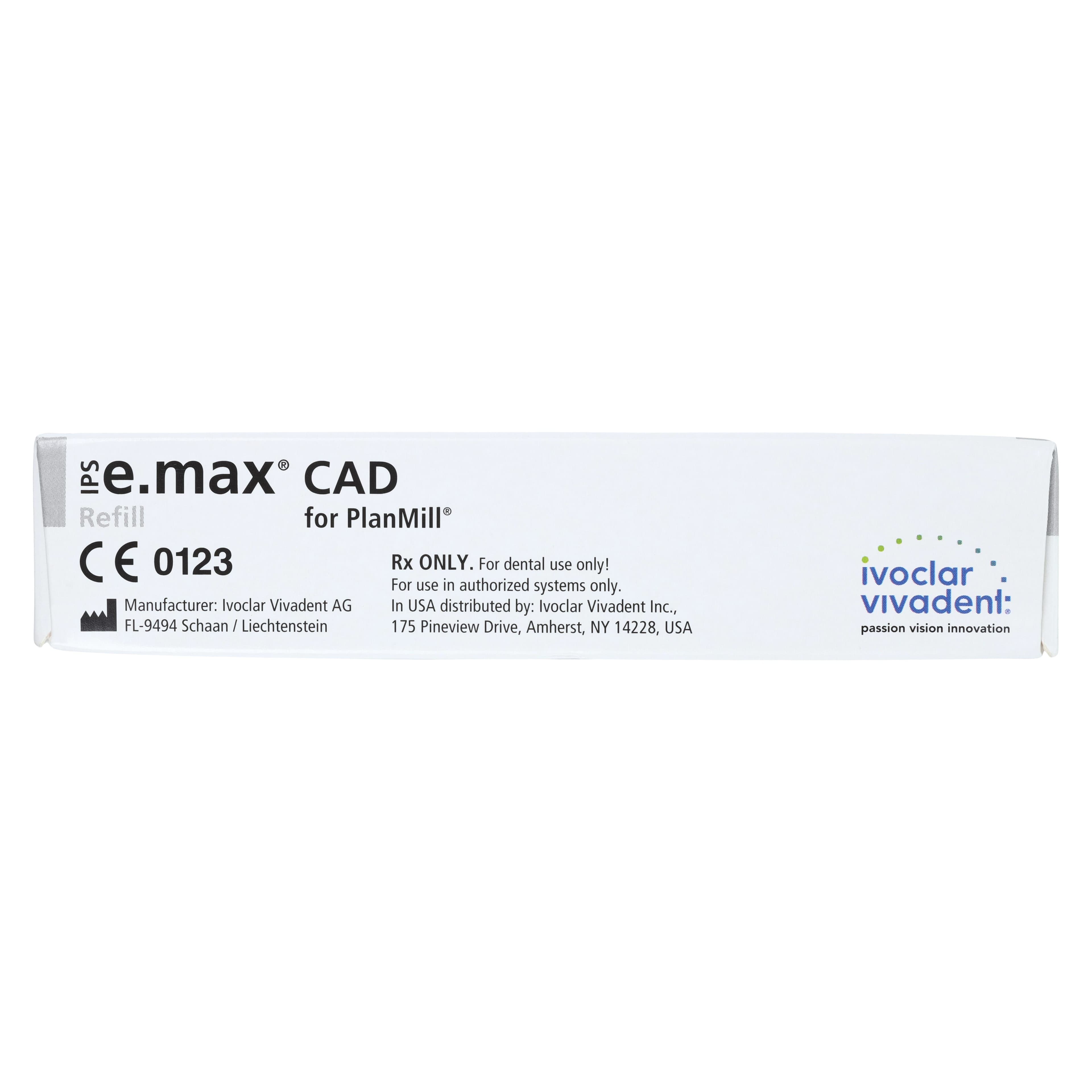 IPS e.max CAD PlanMill Blocks, Low Translucency (LT), Shade D2, Size B32, Pack of 3 thumbnail 5