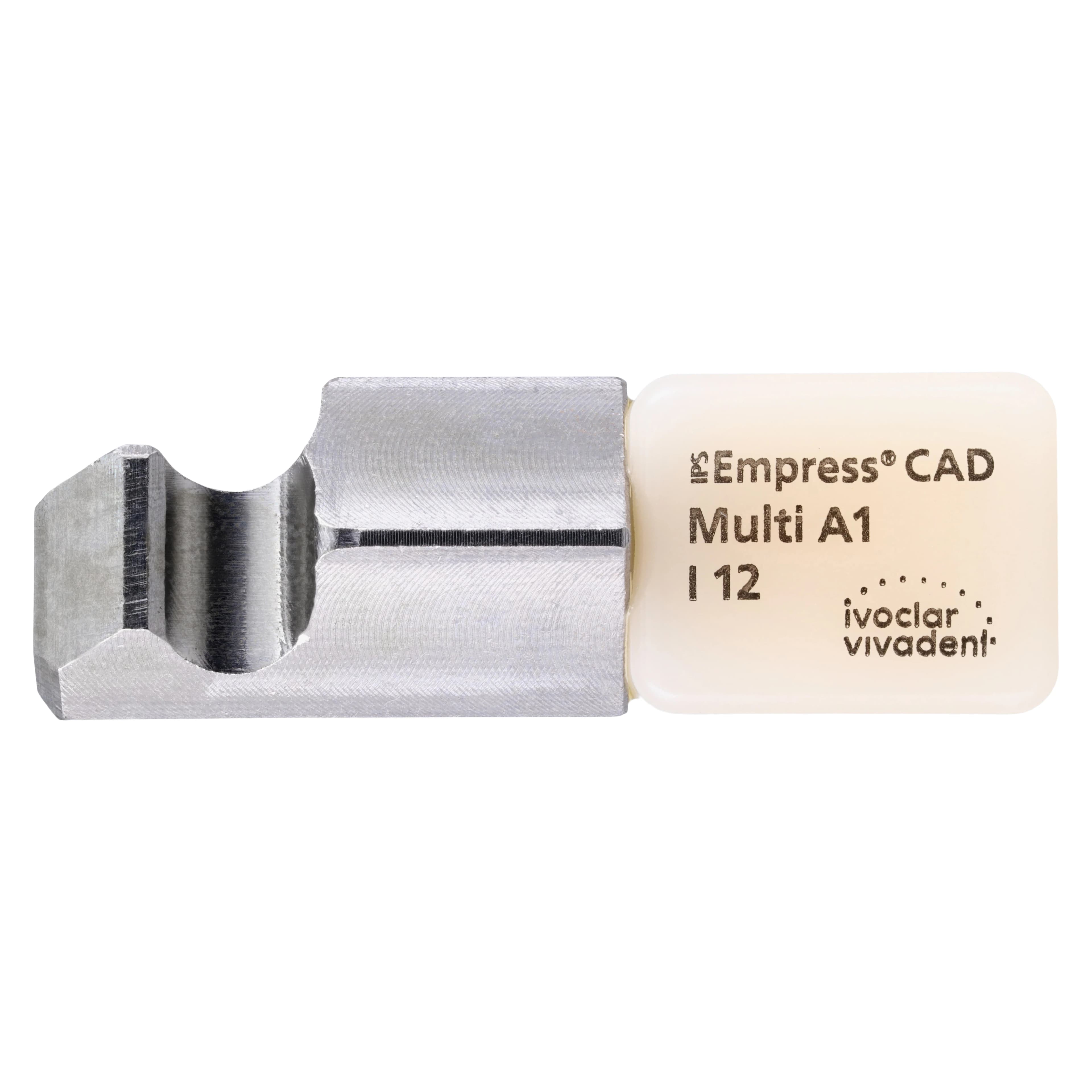 IPS Empress CAD Multi I12 Milling Blocks, Shade A1, for PlanMill, 5/Box thumbnail 2