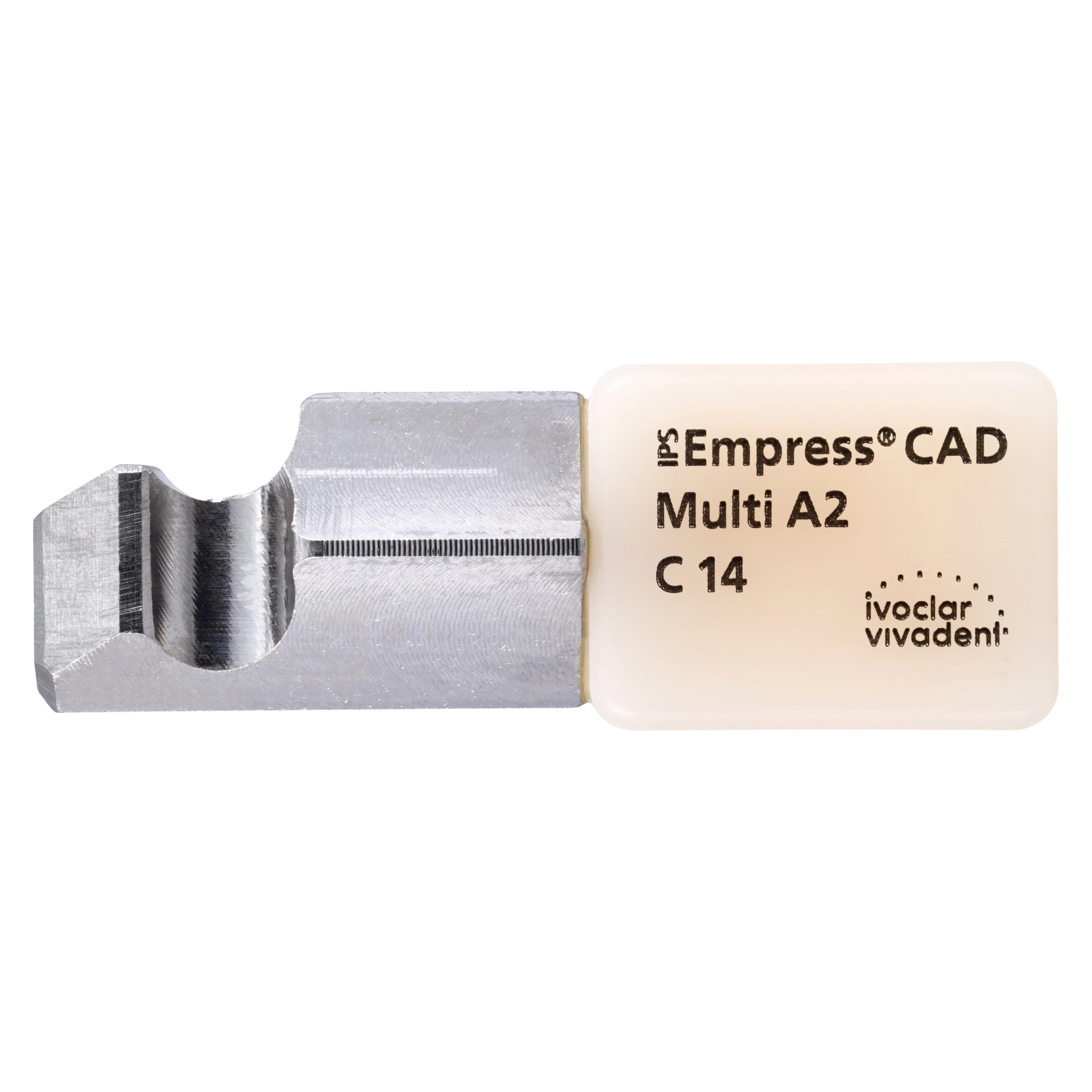 IPS Empress CAD Multi C14 Milling Blocks, Shade A2, for PlanMill, 5/Box thumbnail 2
