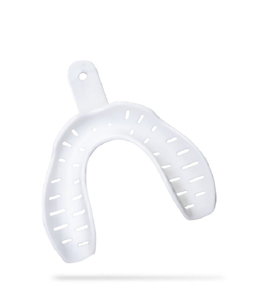 AccuDent XD Edentulous Tray #7 Lower Large, Disposable, 12/Pack, 673710 - AccuDent XD Edentulous Tray #7 Lower Large (12) - Image 1