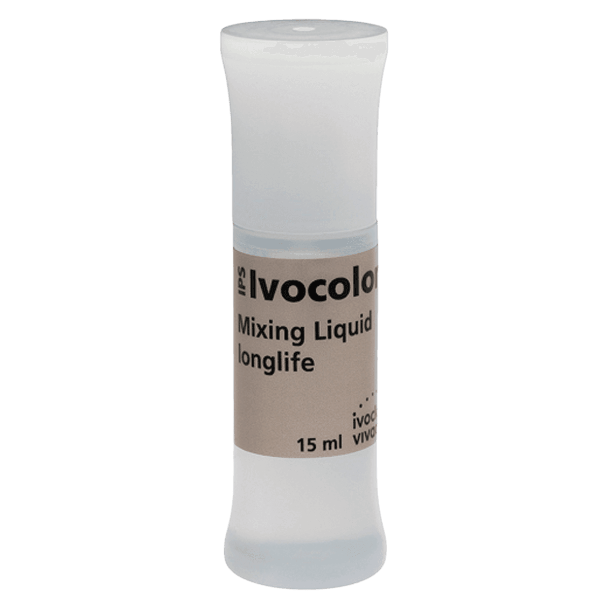 IPS Ivocolor Mixing Liquid Longlife, 15ml Bottle - -IPS Ivocolor Mixing Liquid longlife 1x15ml - Image 1