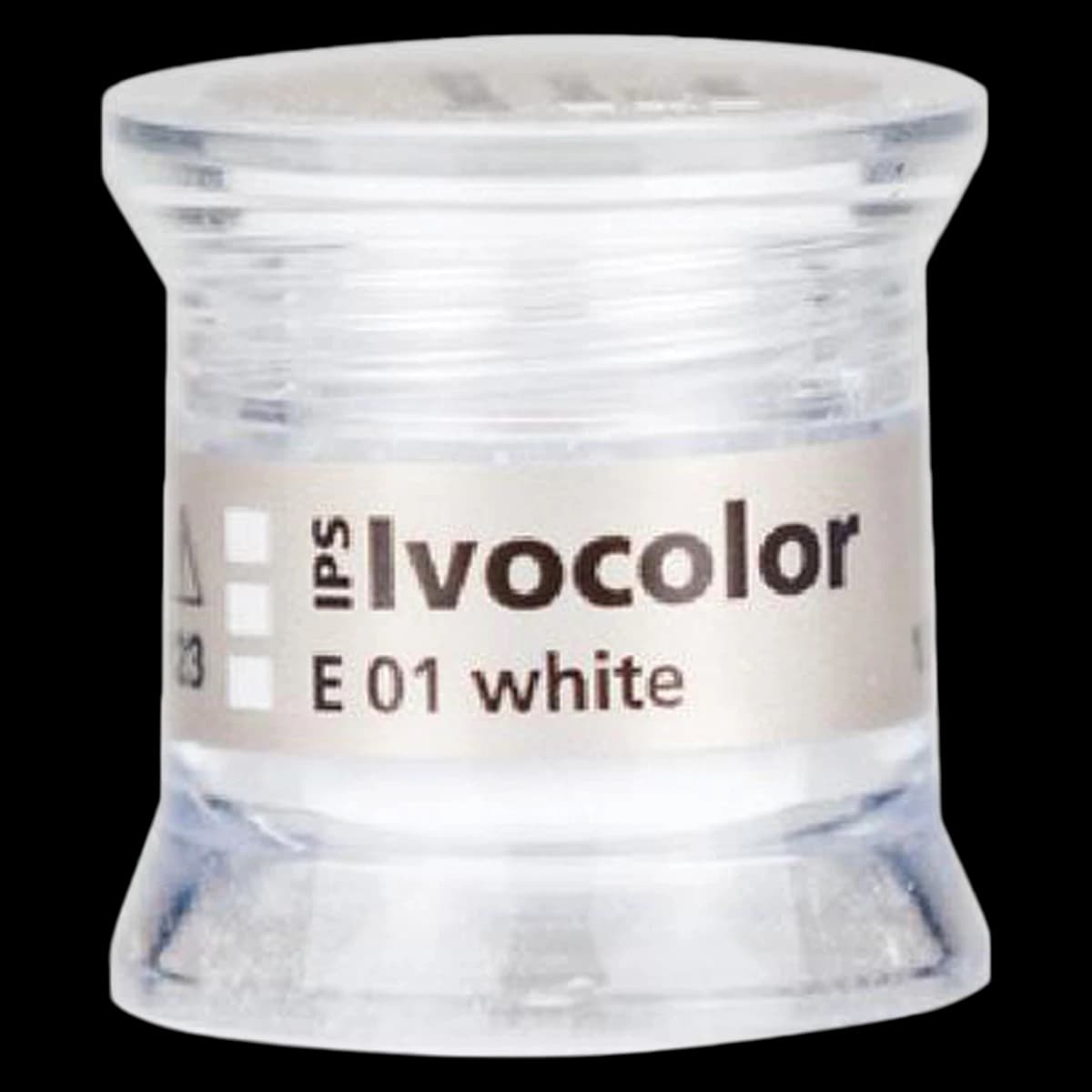 IPS Ivocolor Essence Powder Refill E-01 White, 1.8g Jar, Each - IPS Ivocolor Essence E 01 white 1x1.8g - Image 1