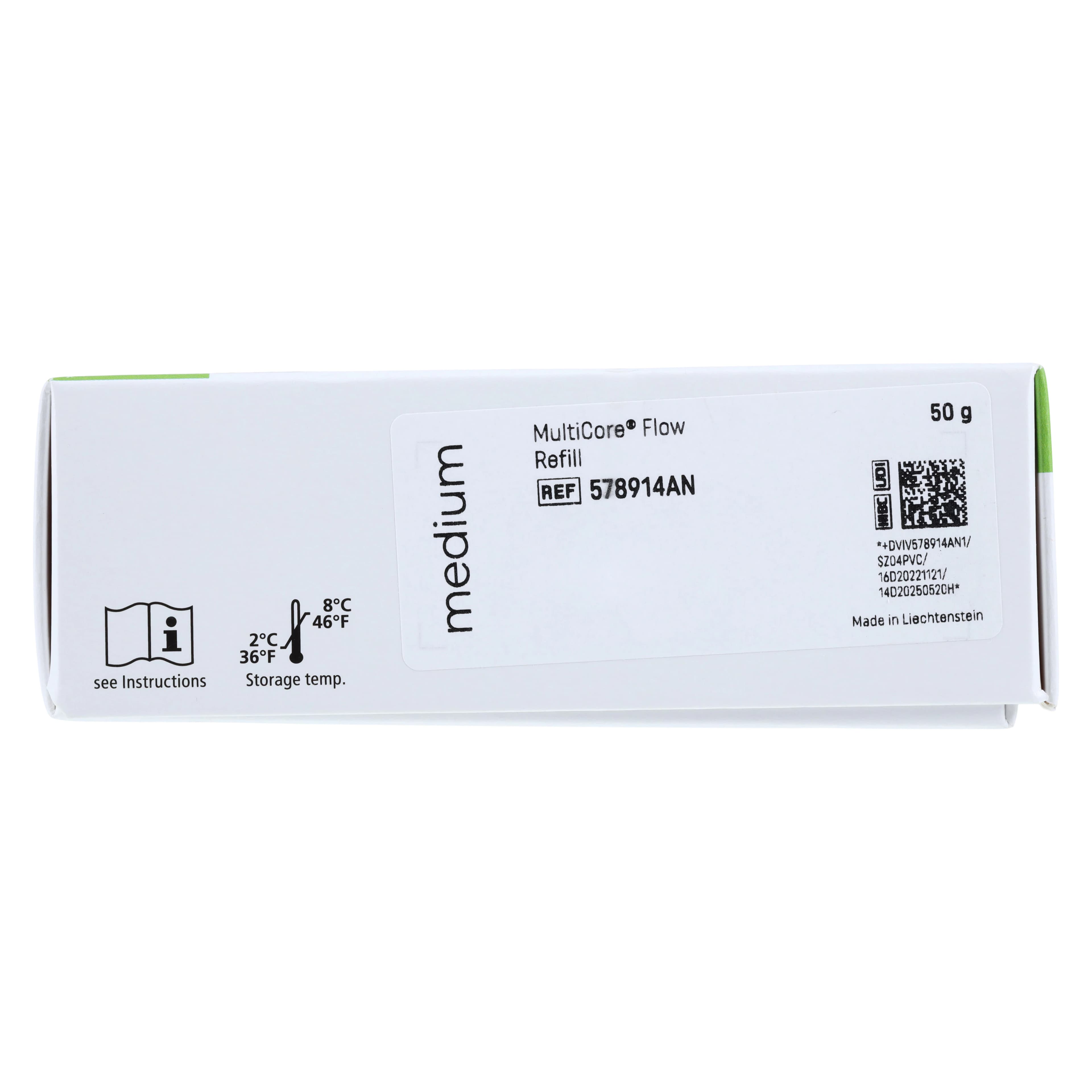 Ivoclar Vivadent MultiCore Flow Refill, 50g, Medium Shade, Cartridge, 578914AN thumbnail 8