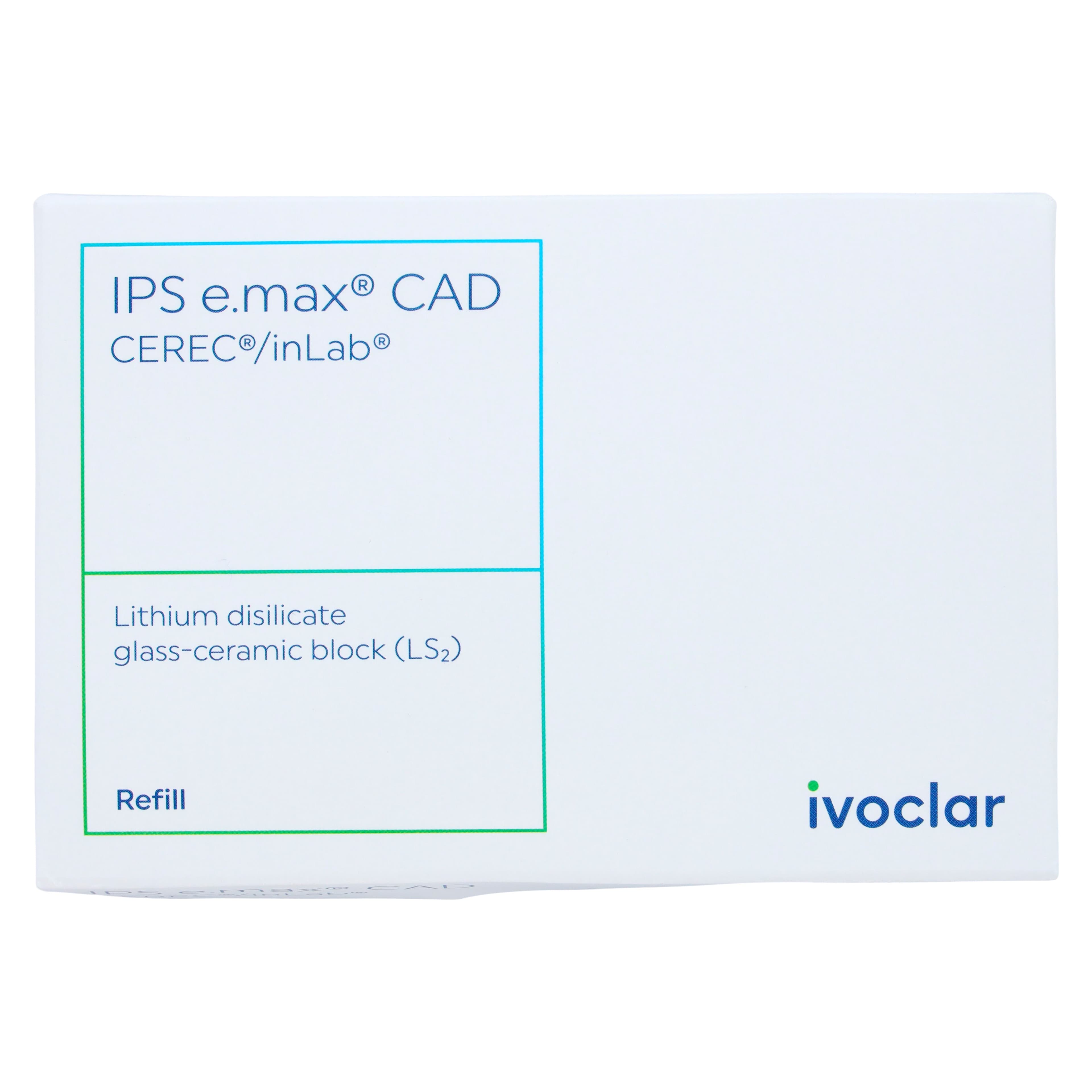 IPS e.max CAD LT (Low Translucency) Milling Blocks, Size I12, Shade C4, 5/Box thumbnail 4