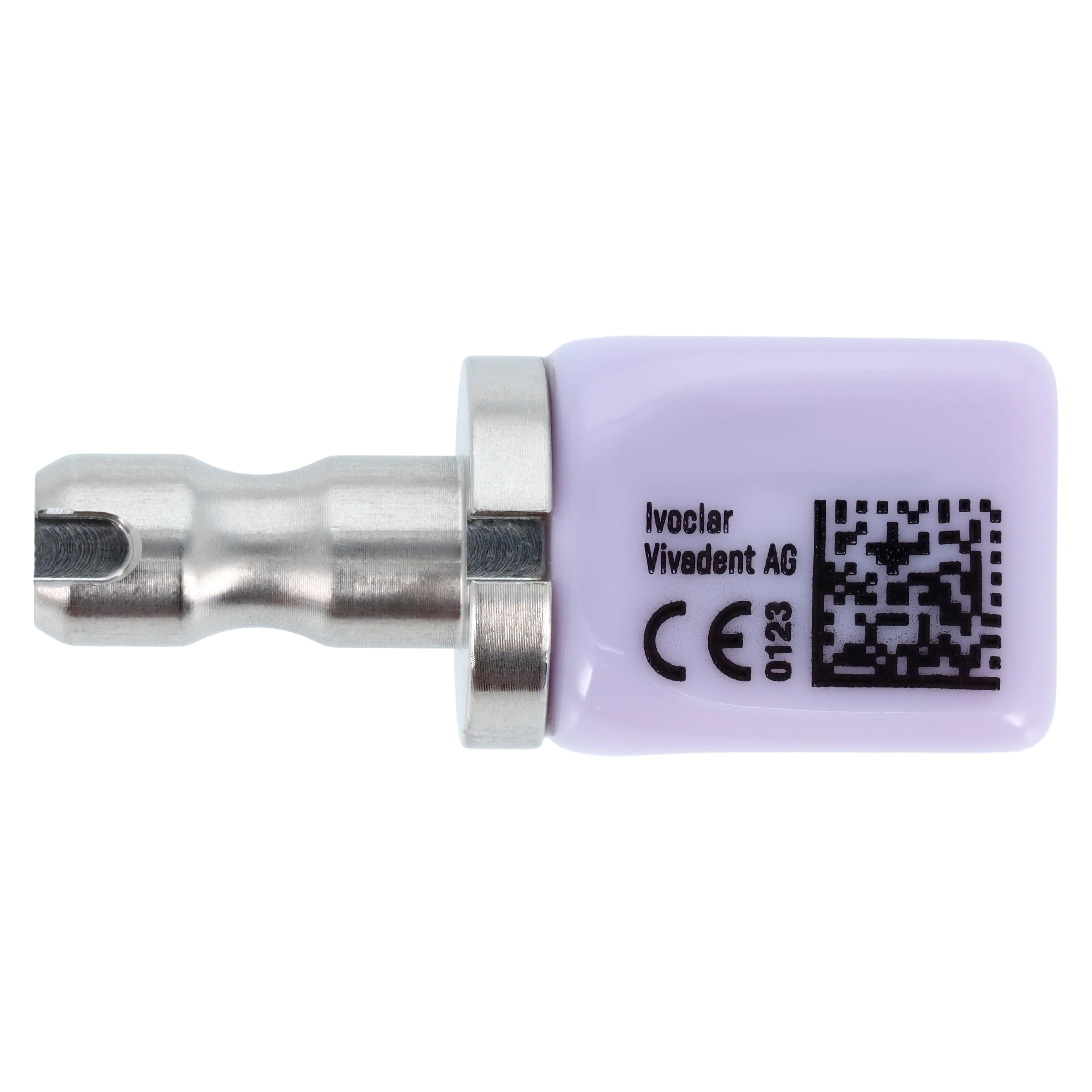 IPS e.max CAD CEREC/inLab HT Block, Shade C2, Size I12, High Translucency, 5/Pkg thumbnail 2