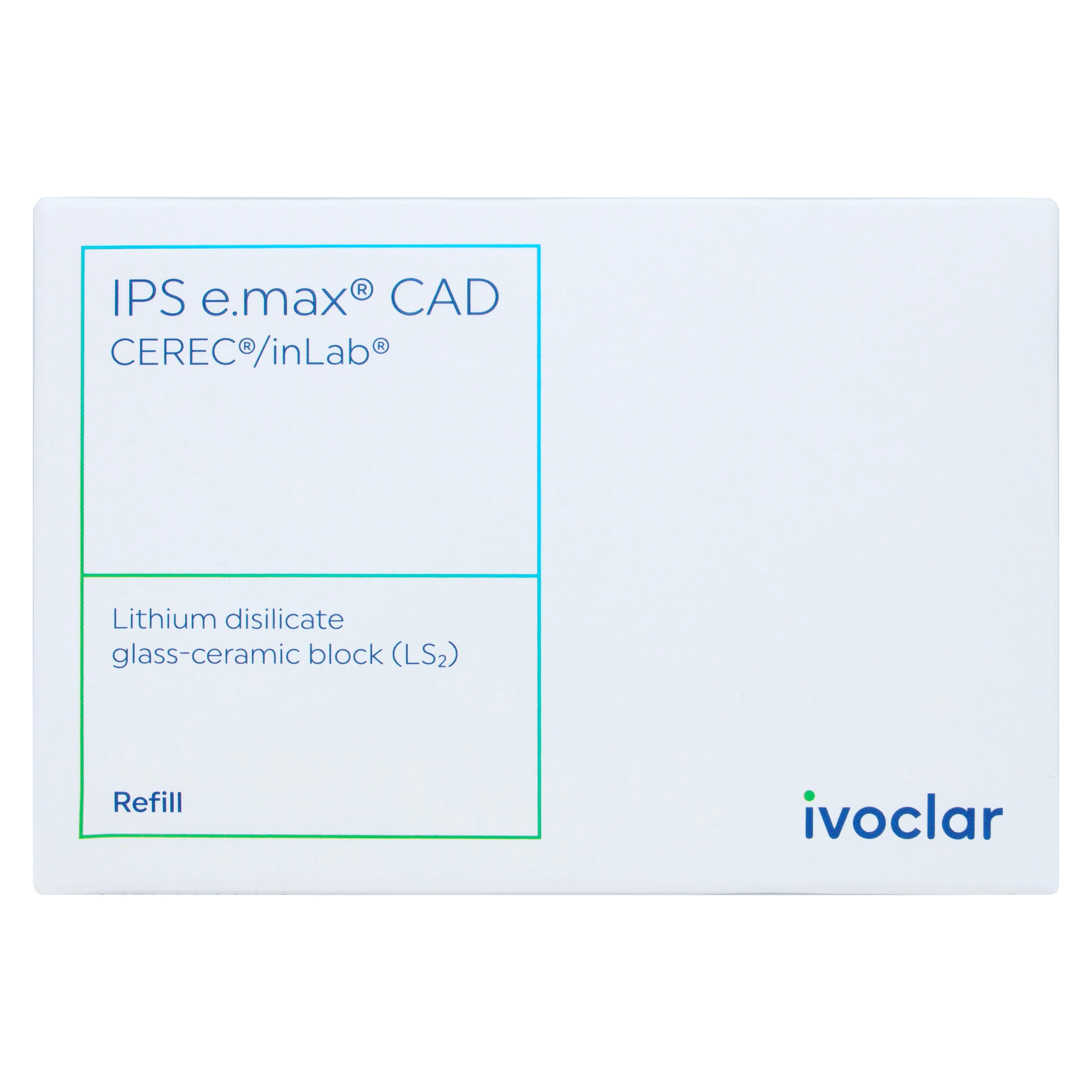 IPS e.max CAD CEREC/inLab LT Milling Blocks, Shade B2, Size C14, Low Translucency, 5/Box thumbnail 4