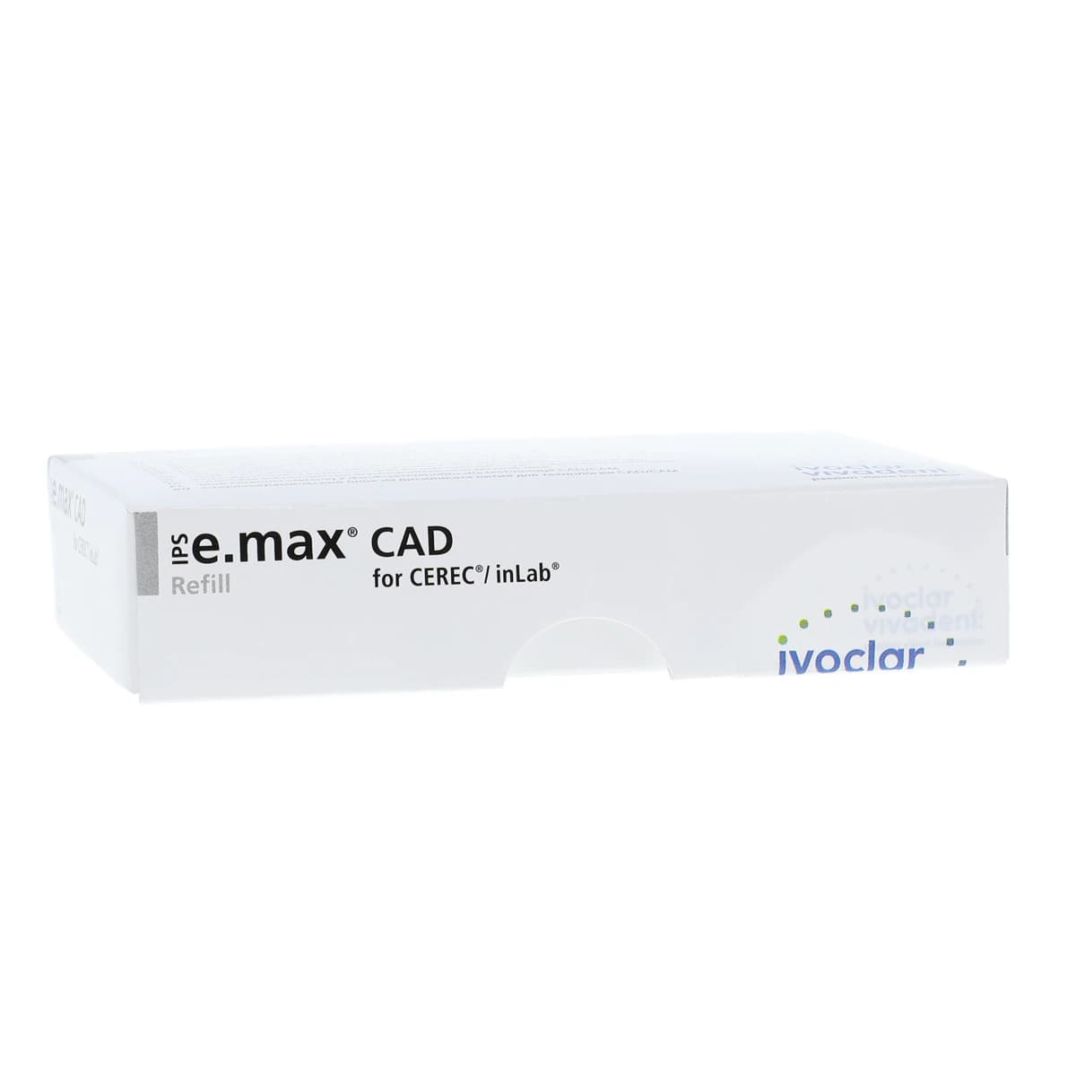IPS e.max CAD CEREC/inLab LT (Low Translucency) Milling Block, Shade BL4, Size C14, 5/Box - IPS e.max CAD CEREC/inLab LT BL4 C14 (5) - Image 1