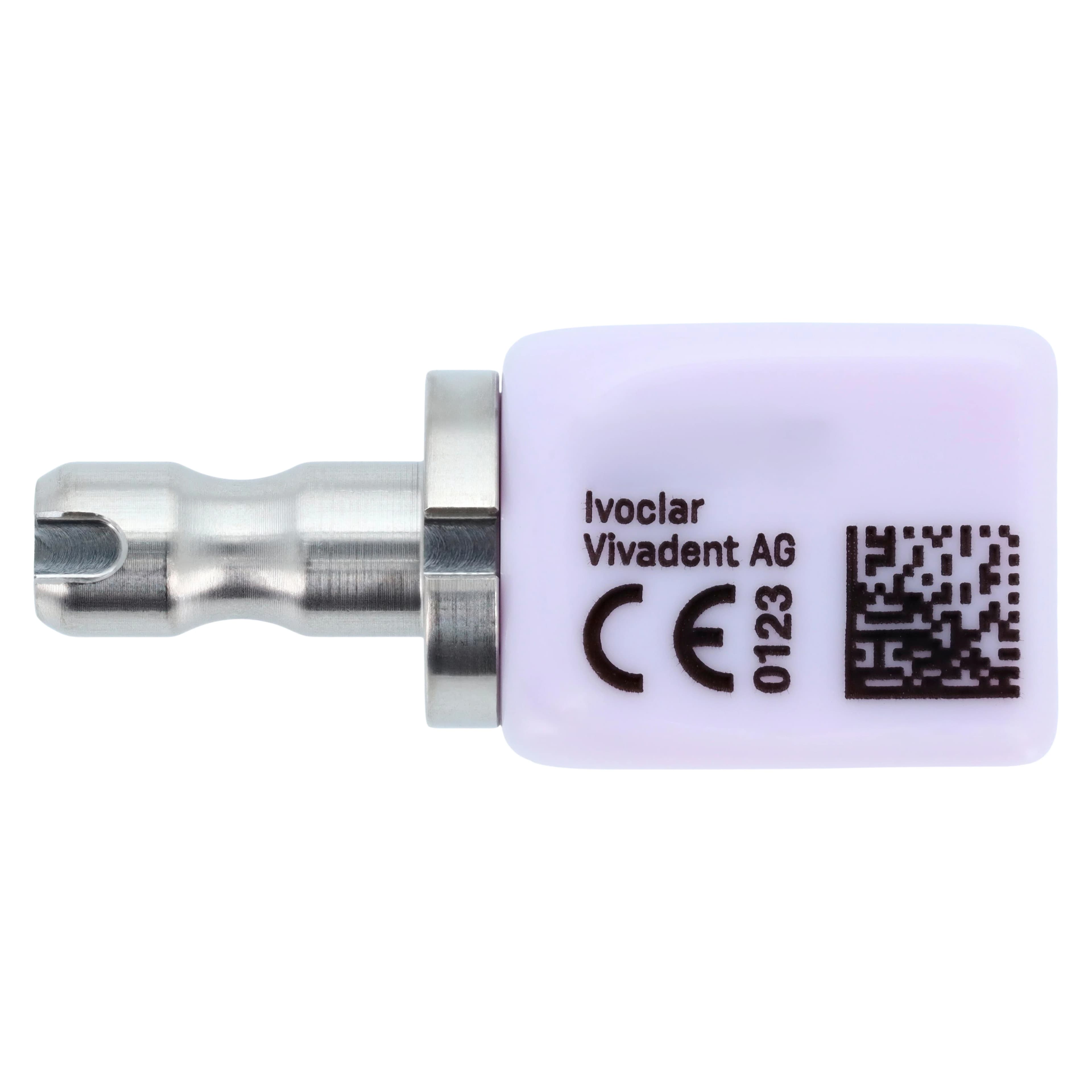 IPS e.max CAD MT (Medium Translucency) Lithium Disilicate Milling Blocks, Shade B1, Size C14, 5/Box thumbnail 6