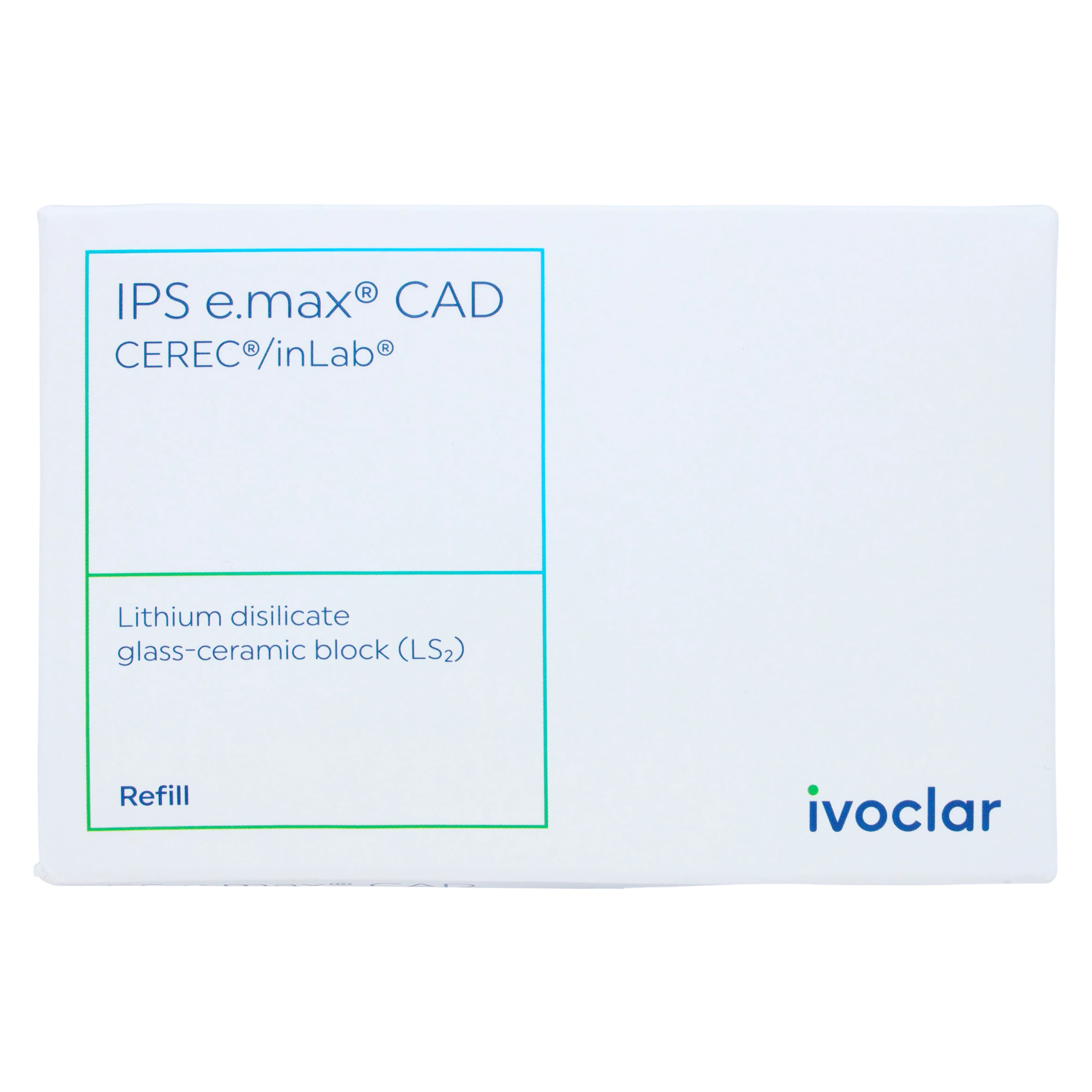 IPS e.max CAD MT (Medium Translucency) Lithium Disilicate Milling Blocks, Shade B1, Size C14, 5/Box thumbnail 7
