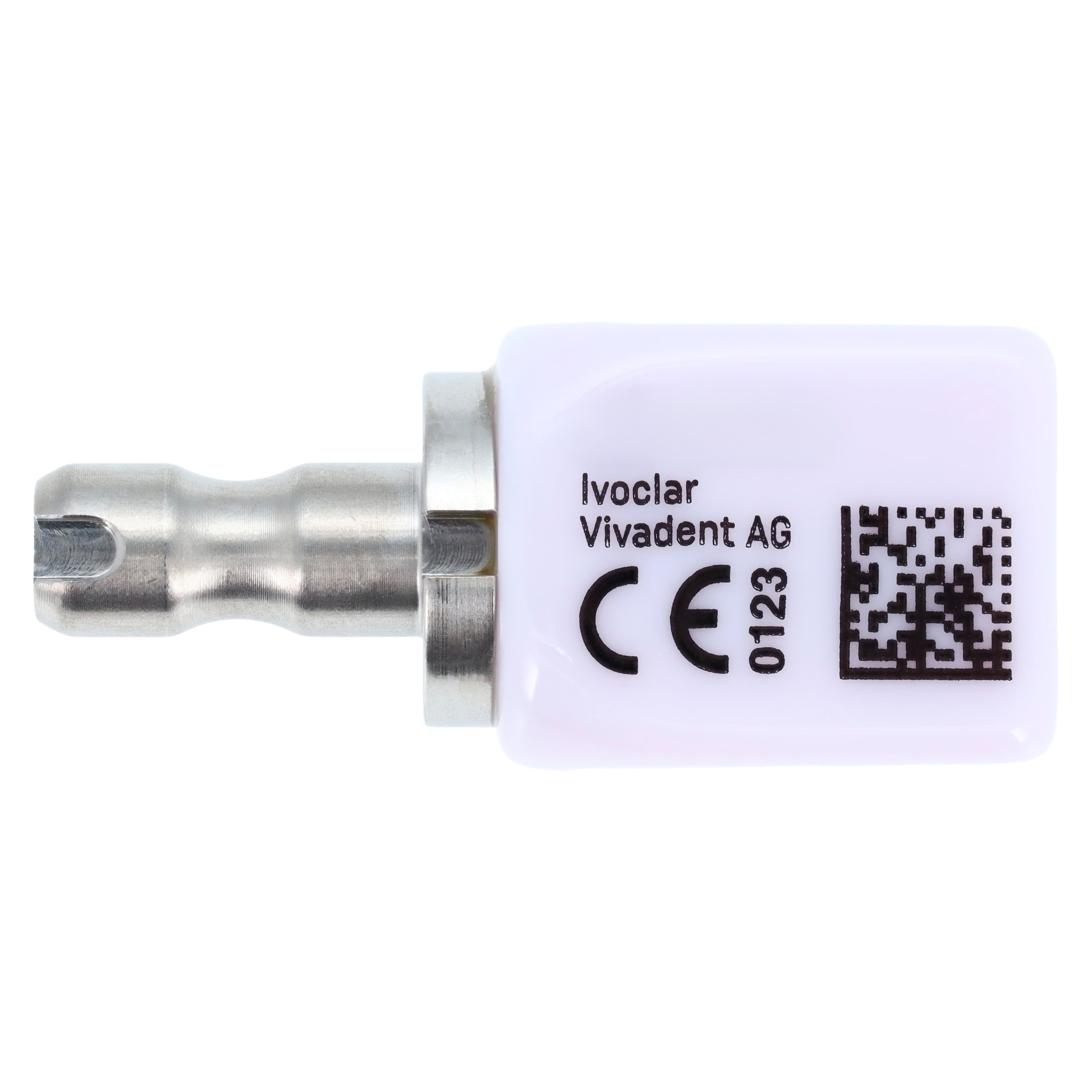 IPS e.max CAD MT (Medium Translucency) Lithium Disilicate Milling Blocks, Shade BL3, Size C14, 5/Box thumbnail 5