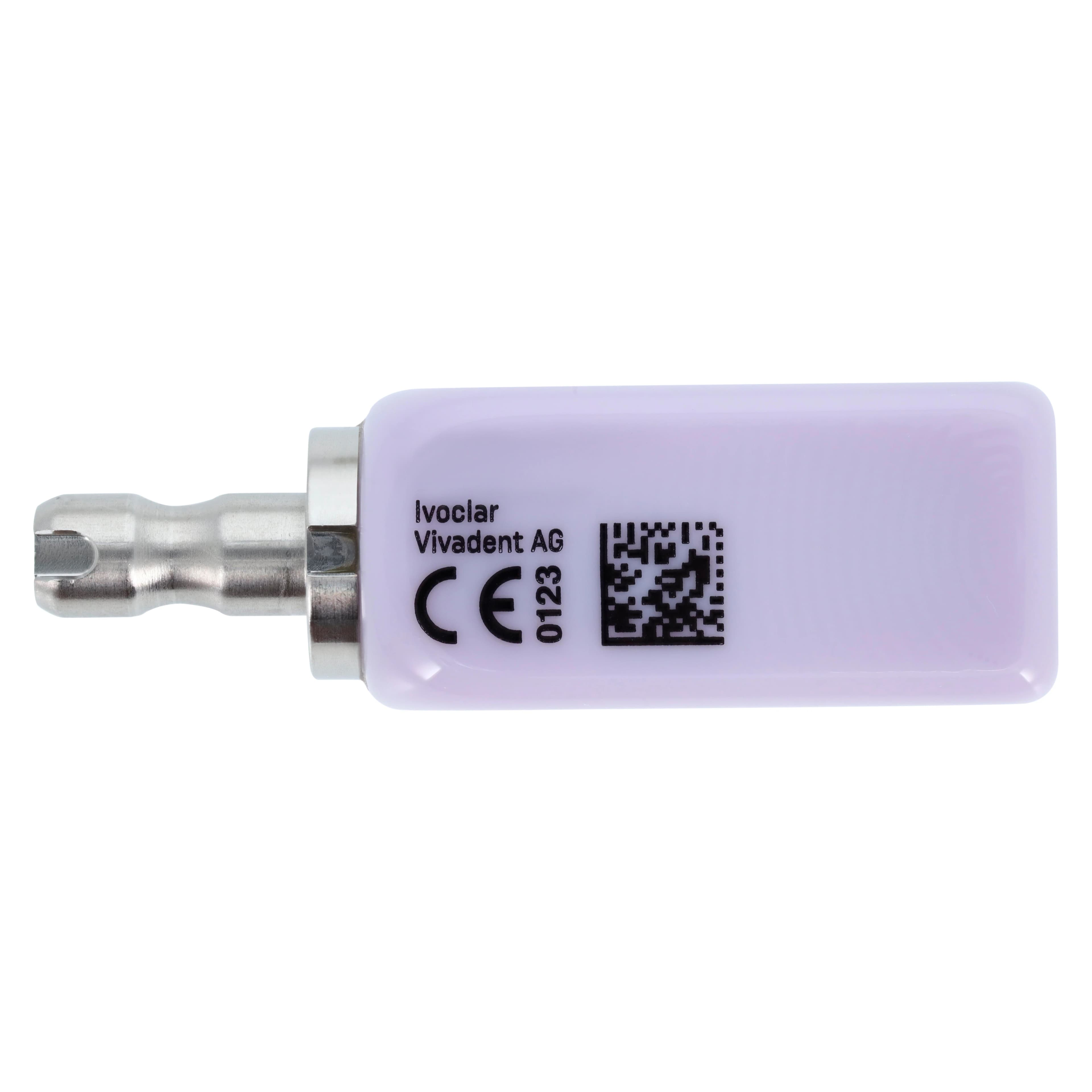 IPS e.max CAD LT (Low Translucency) Lithium Disilicate Milling Block, Size B32, Shade C1, 3/Pkg thumbnail 2