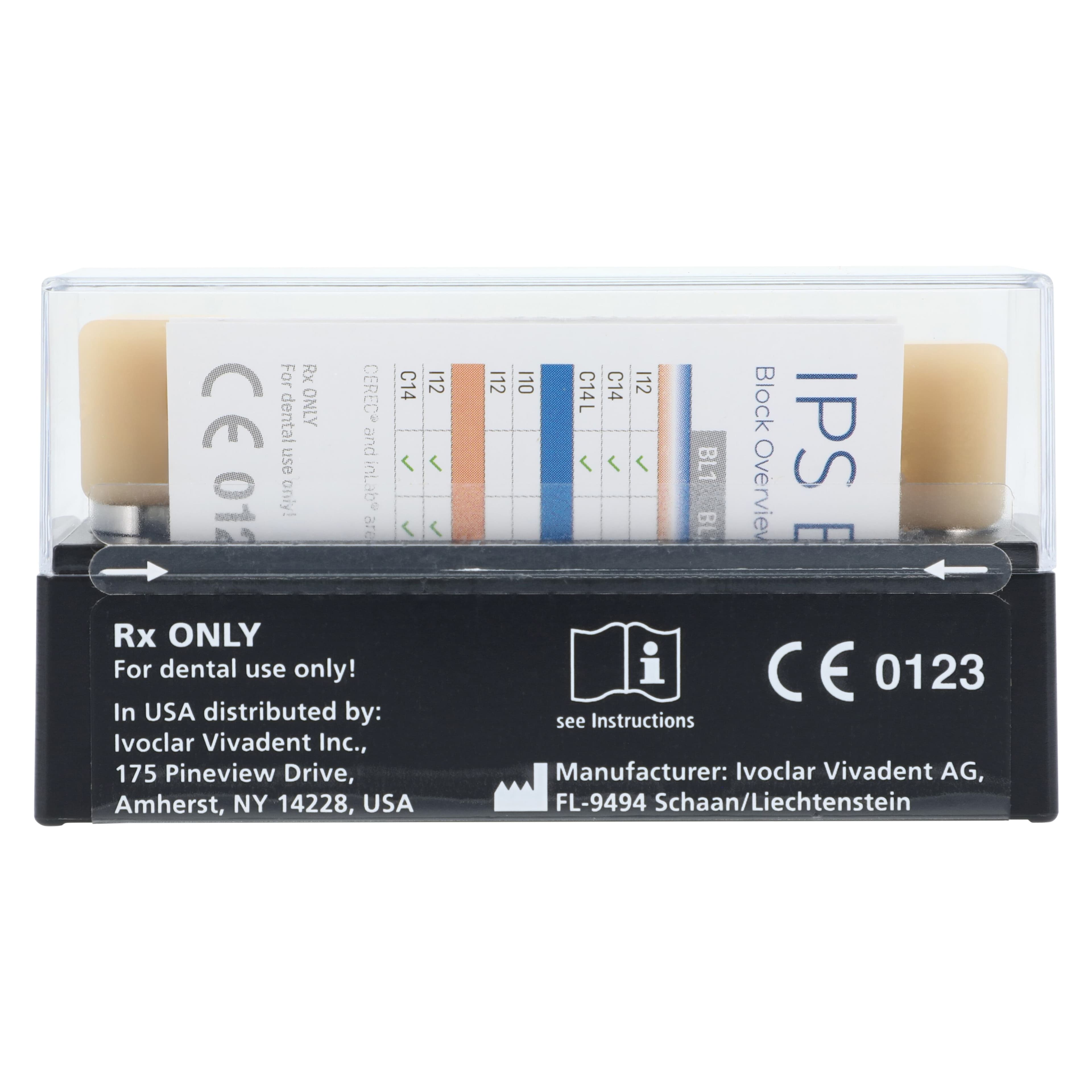IPS Empress CAD LT I12 A3 Leucite Glass-Ceramic Milling Blocks for CEREC/inLab, Low Translucency, 5/Box thumbnail 5