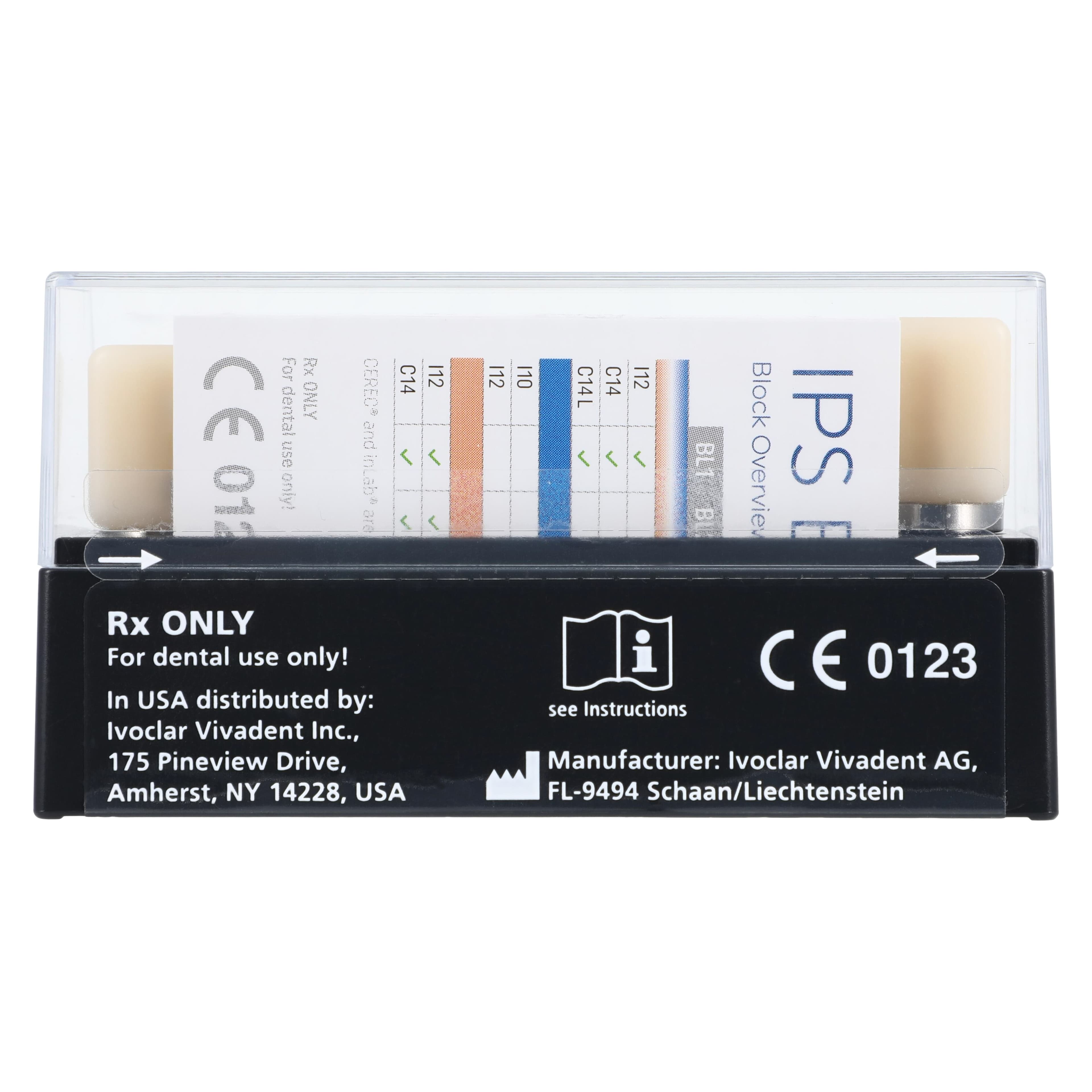 IPS Empress CAD Multi I12 Milling Blocks, Shade A1, Leucite-Reinforced Glass-Ceramic, 5/Box thumbnail 5