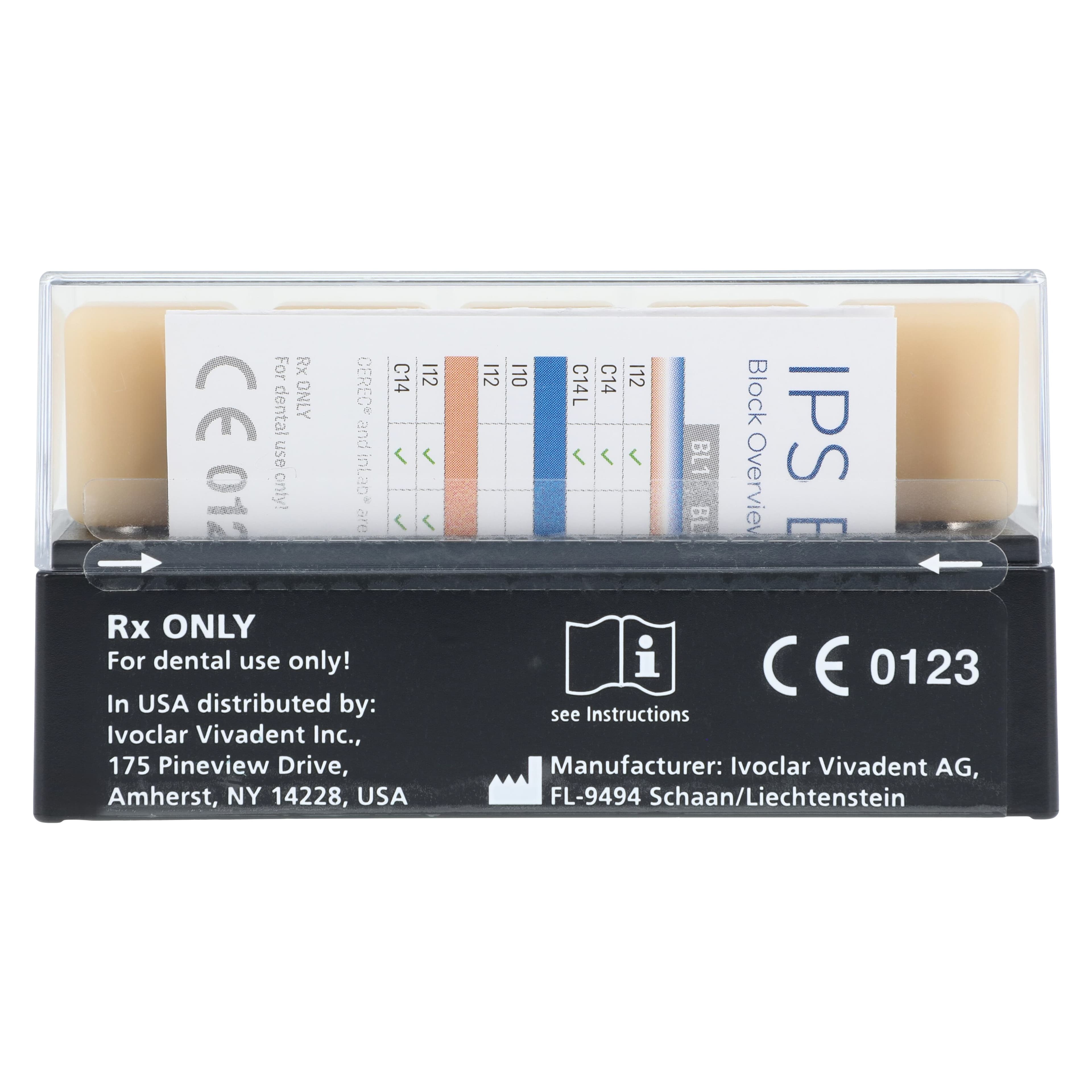 IPS Empress CAD Multi CEREC/inLab Milling Blocks, Leucite Glass-Ceramic, Shade A3, Size C14, 5/Box thumbnail 6