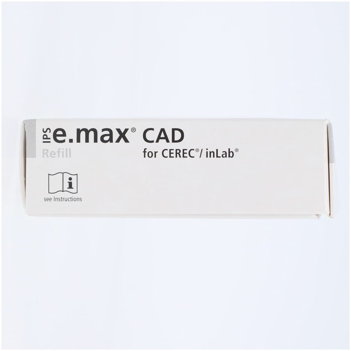 IPS e.max CAD CEREC/inLab HT B40 C1 Lithium Disilicate Milling Blocks, High Translucency, Shade C1, 3/Box thumbnail 4