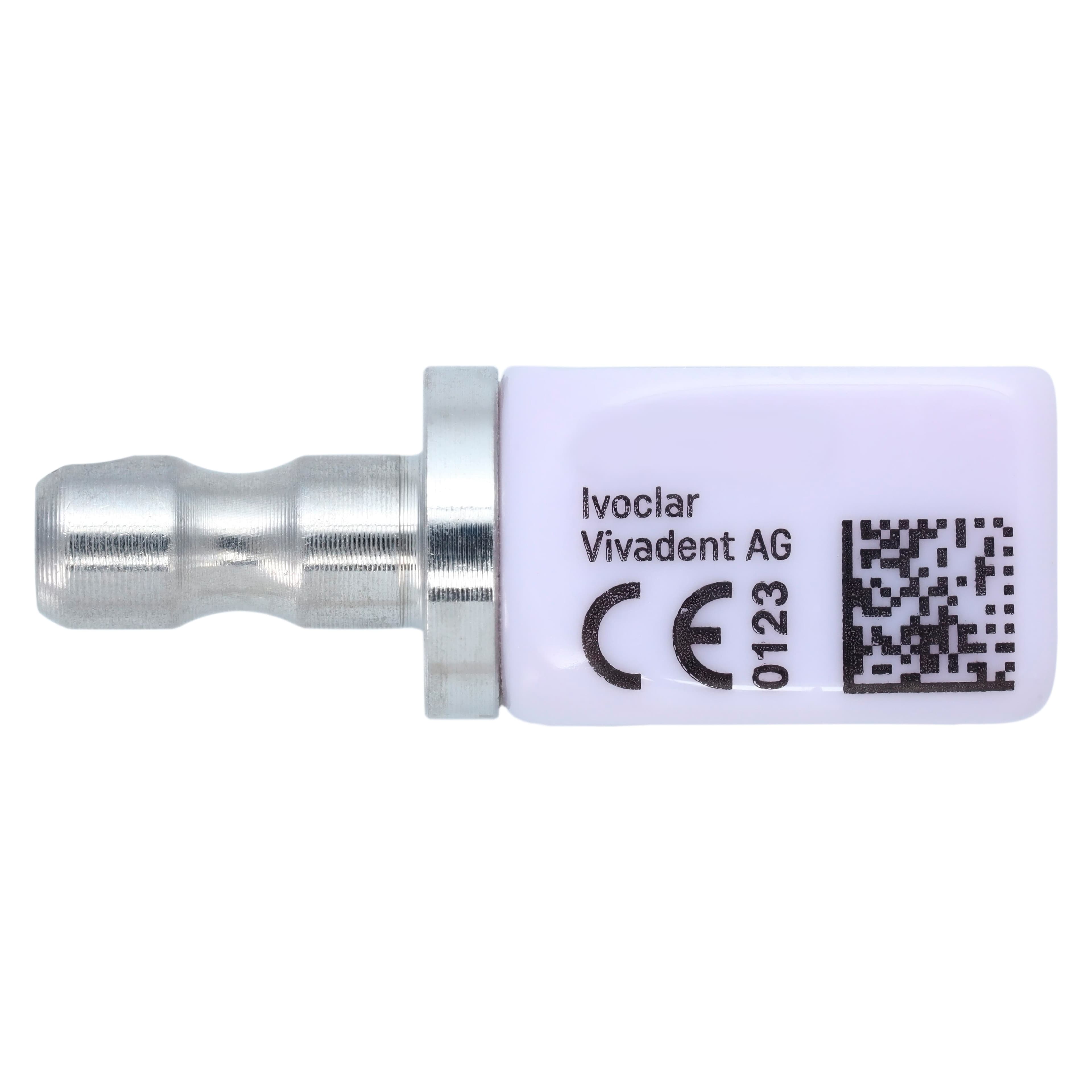 IPS e.max CAD LT A14 (L) Lithium Disilicate Milling Block, Shade B1, Low Translucency, 5/Pkg thumbnail 3