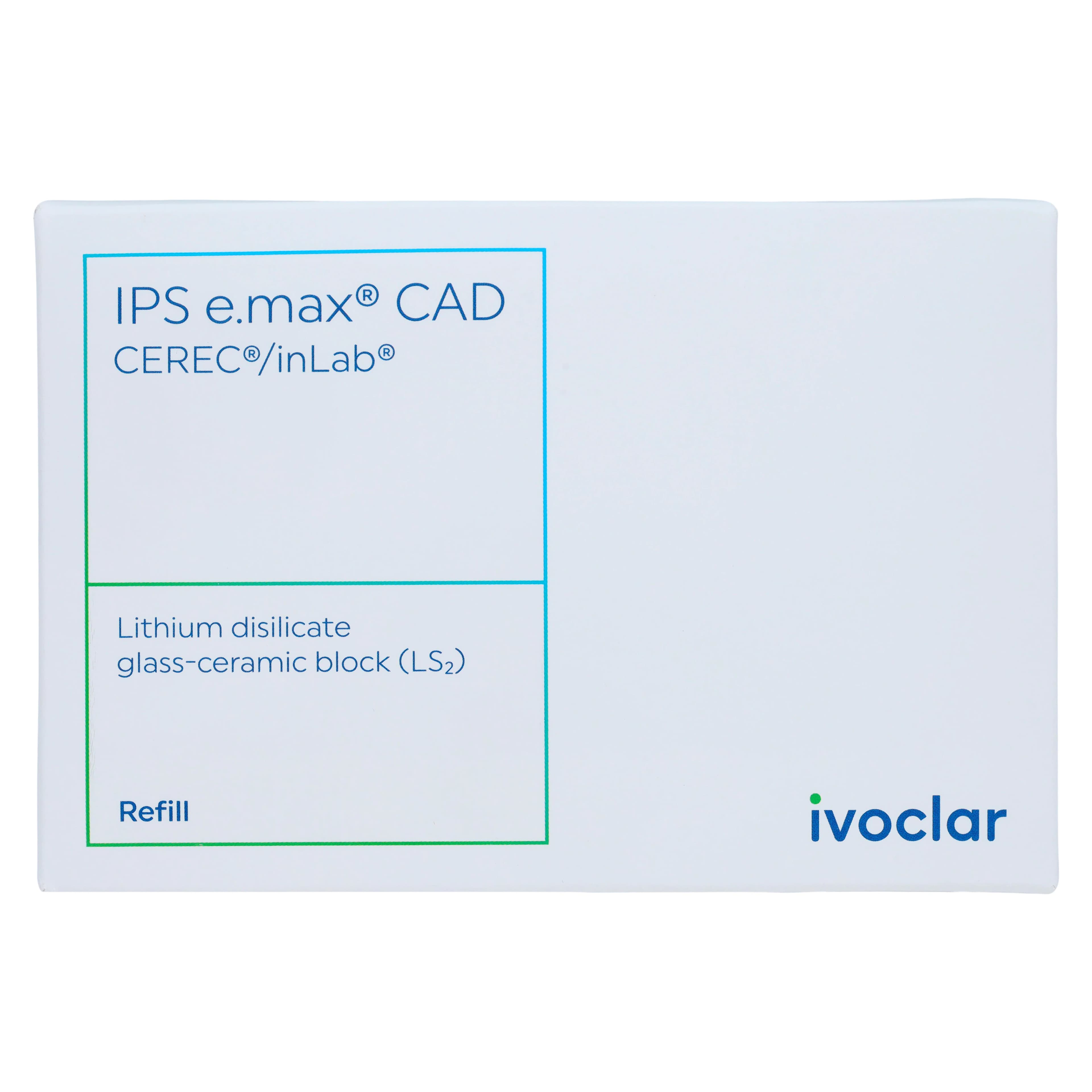 IPS e.max CAD LT A14 (L) Lithium Disilicate Milling Block, Shade B1, Low Translucency, 5/Pkg thumbnail 4