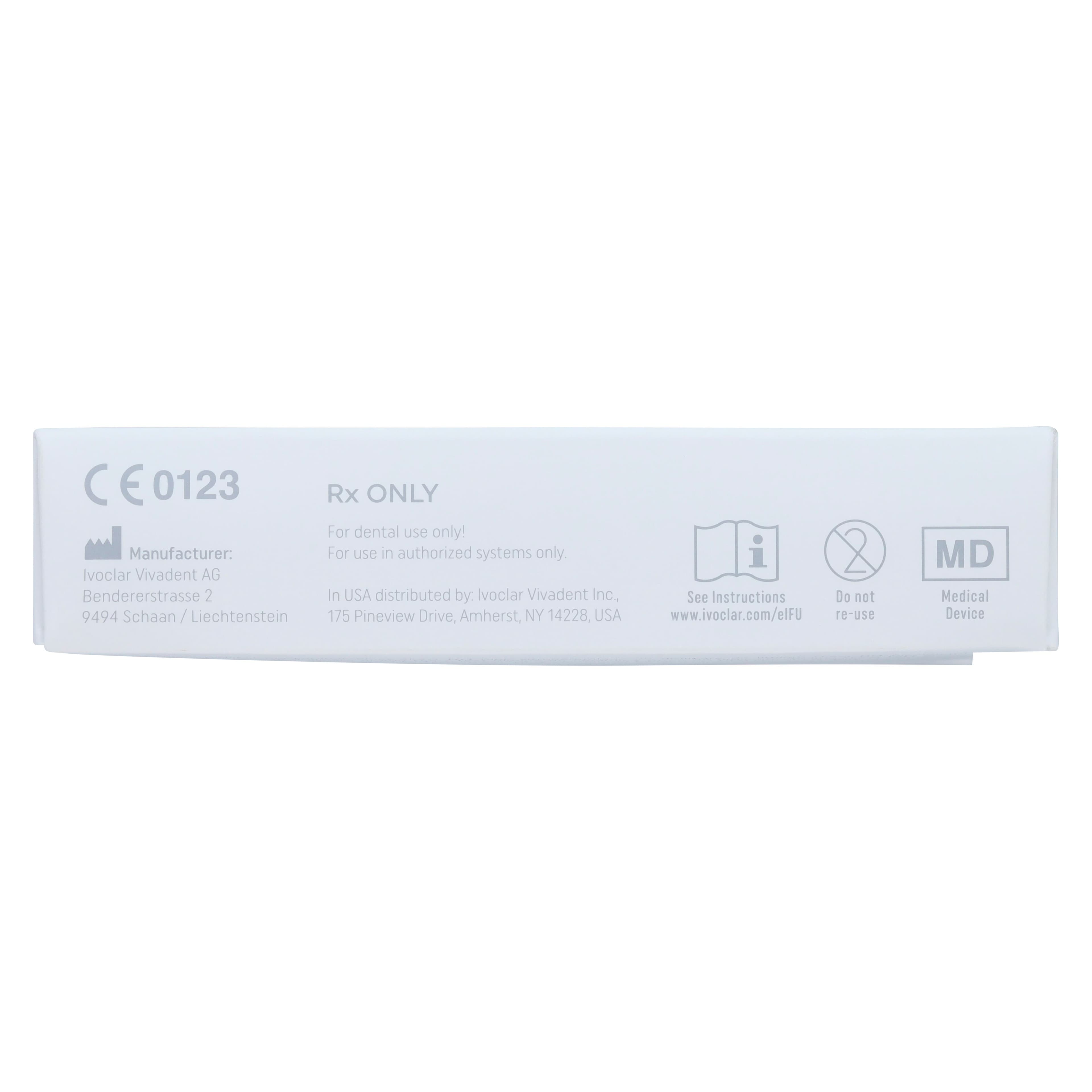 IPS e.max CAD LT A14 (L) Lithium Disilicate Milling Block, Shade B1, Low Translucency, 5/Pkg thumbnail 6