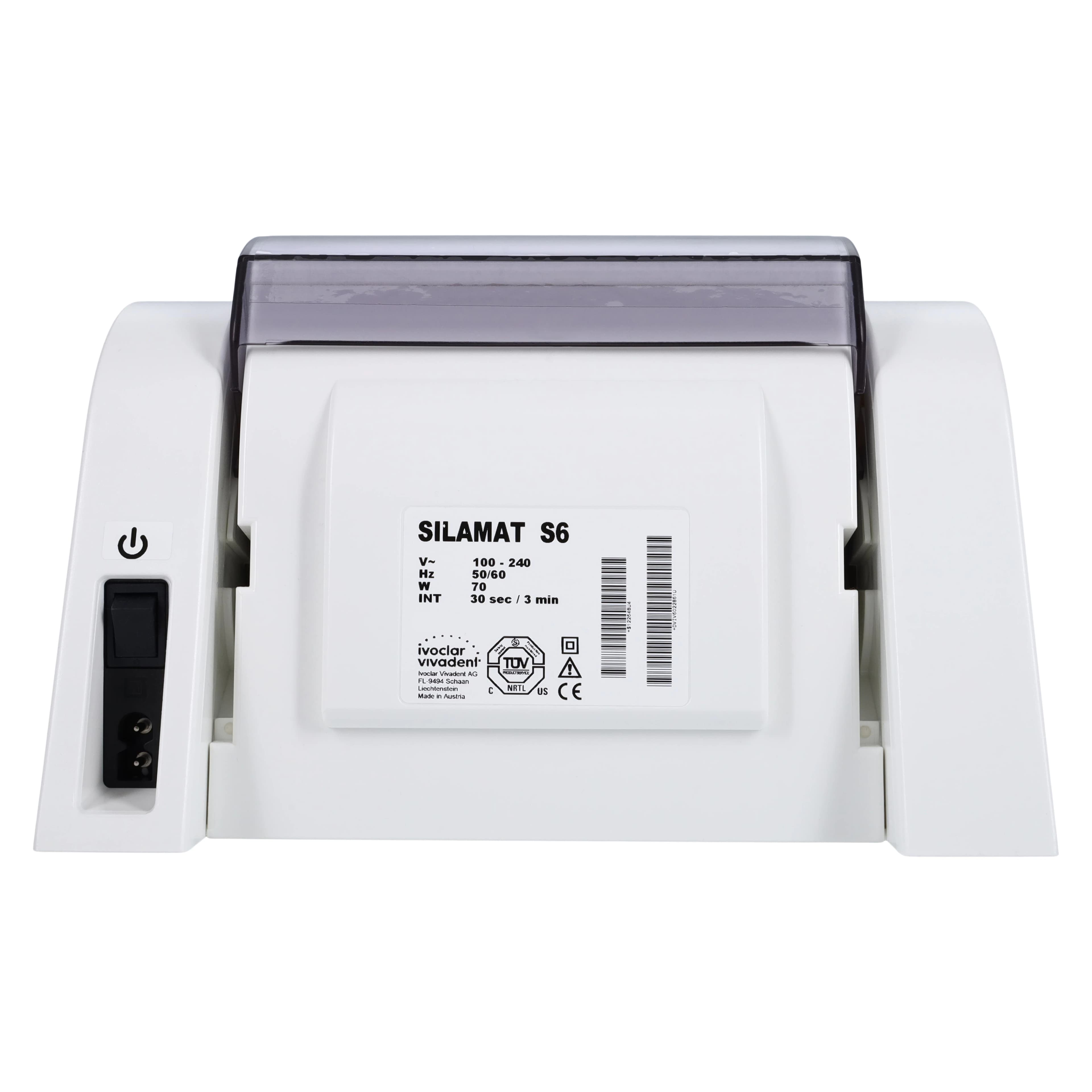 Ivoclar Vivadent Silamat S6 Amalgamator, 100-240 VAC, 4500 RPM, Model 602286WU thumbnail 6