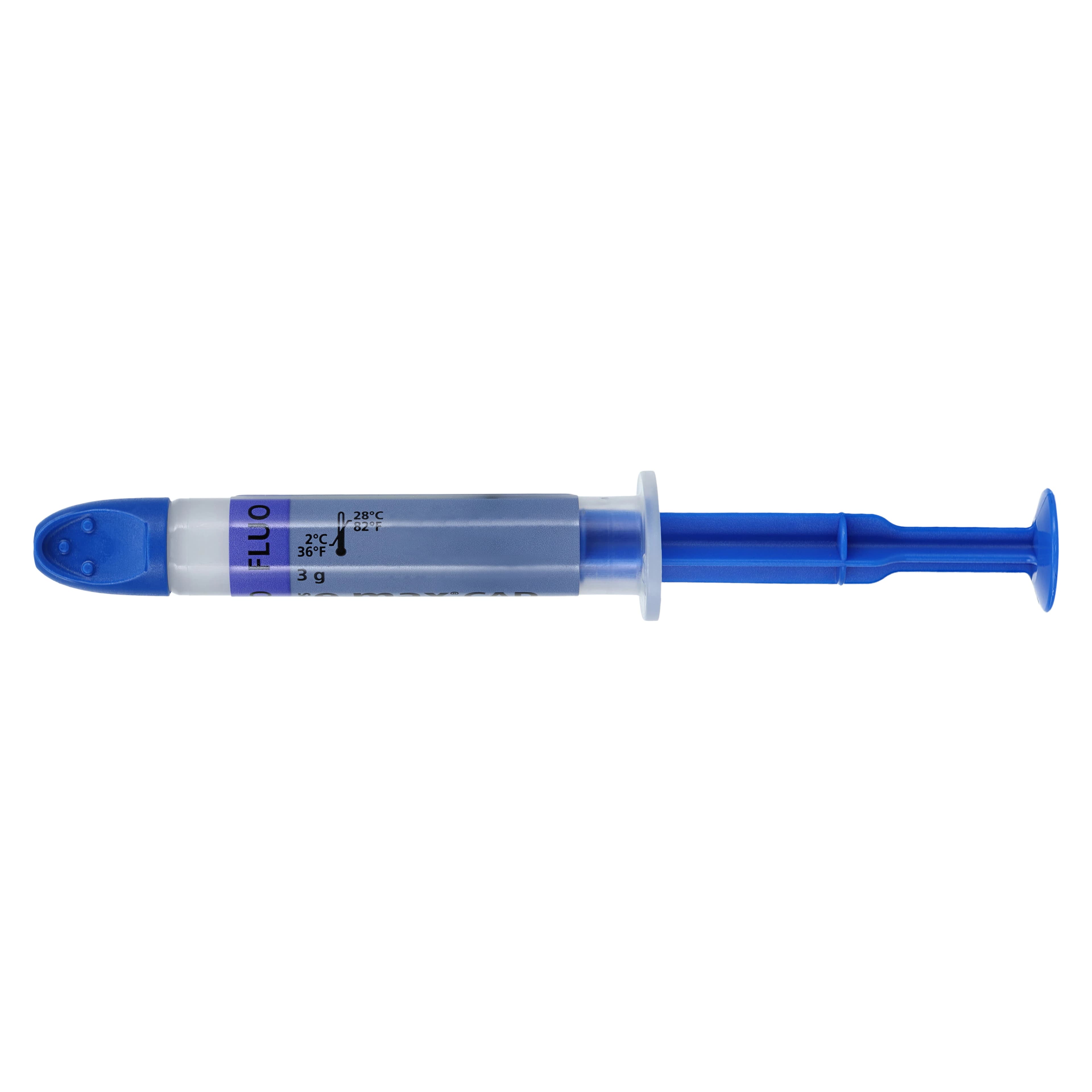 IPS e.max CAD Crystall Glaze Fluorescent Paste FLUO, 3g Syringe, Each thumbnail 4