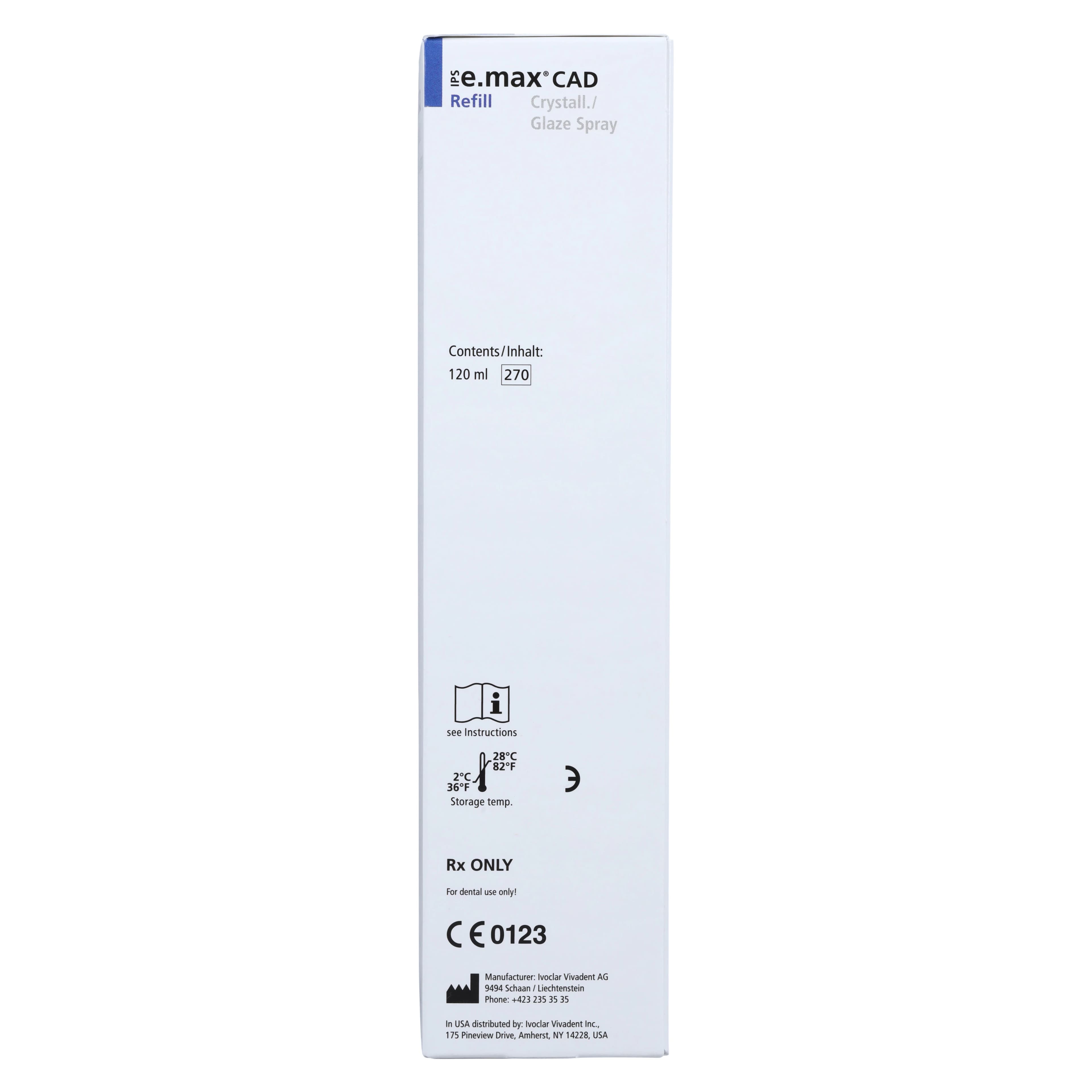 IPS e.max Ceram Glaze Spray, 270mL Can, Universal Glaze for CAD/CAM Restorations thumbnail 6