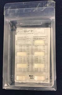 Ivoclar Vivadent Sinter Furnace Temperature Checking Set MTH 1600c - -Sinter Furnace Temperature Checking Set MTH 1600c - Image 1