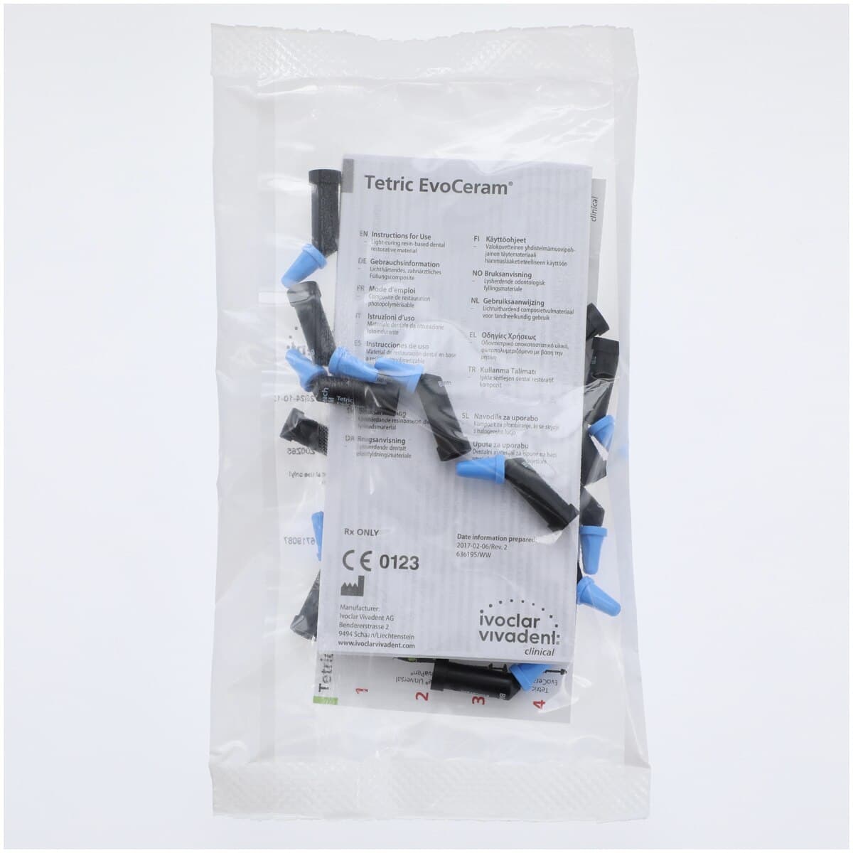 Tetric EvoCeram Nanohybrid Composite, Bleach M Shade, 0.2g Cavifil Refill, 20/Pkg, 590349WW thumbnail 2