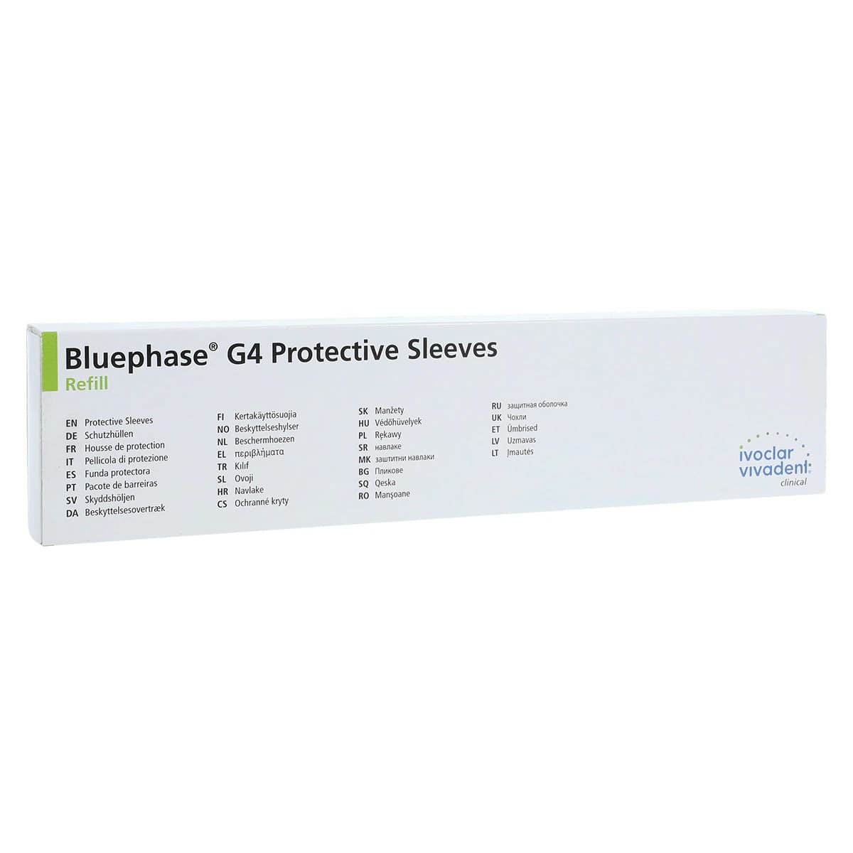Bluephase G4 Protective Sleeves, Disposable Curing Light Barriers, 100/Box, Ref 691666 - Bluephase G4 LED Curing Light, Protective Sleeves, 100/Box, 691666 - Image 1