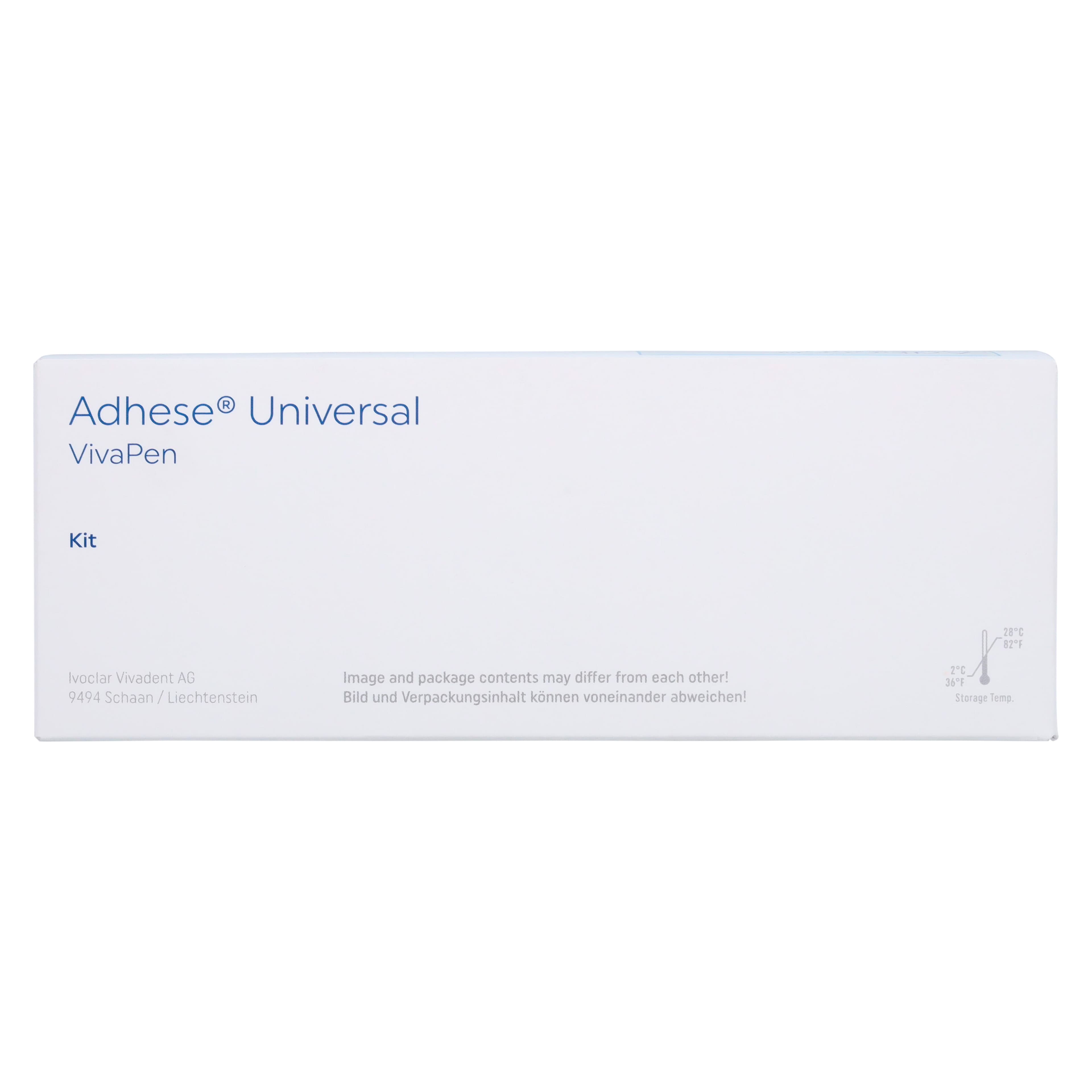 Adhese Universal VivaPen Kit, Light-Curing Universal Adhesive, 2 mL Pen, 100 Snap-On Cannulas, 20 Protective Sleeves, 754798WW thumbnail 14