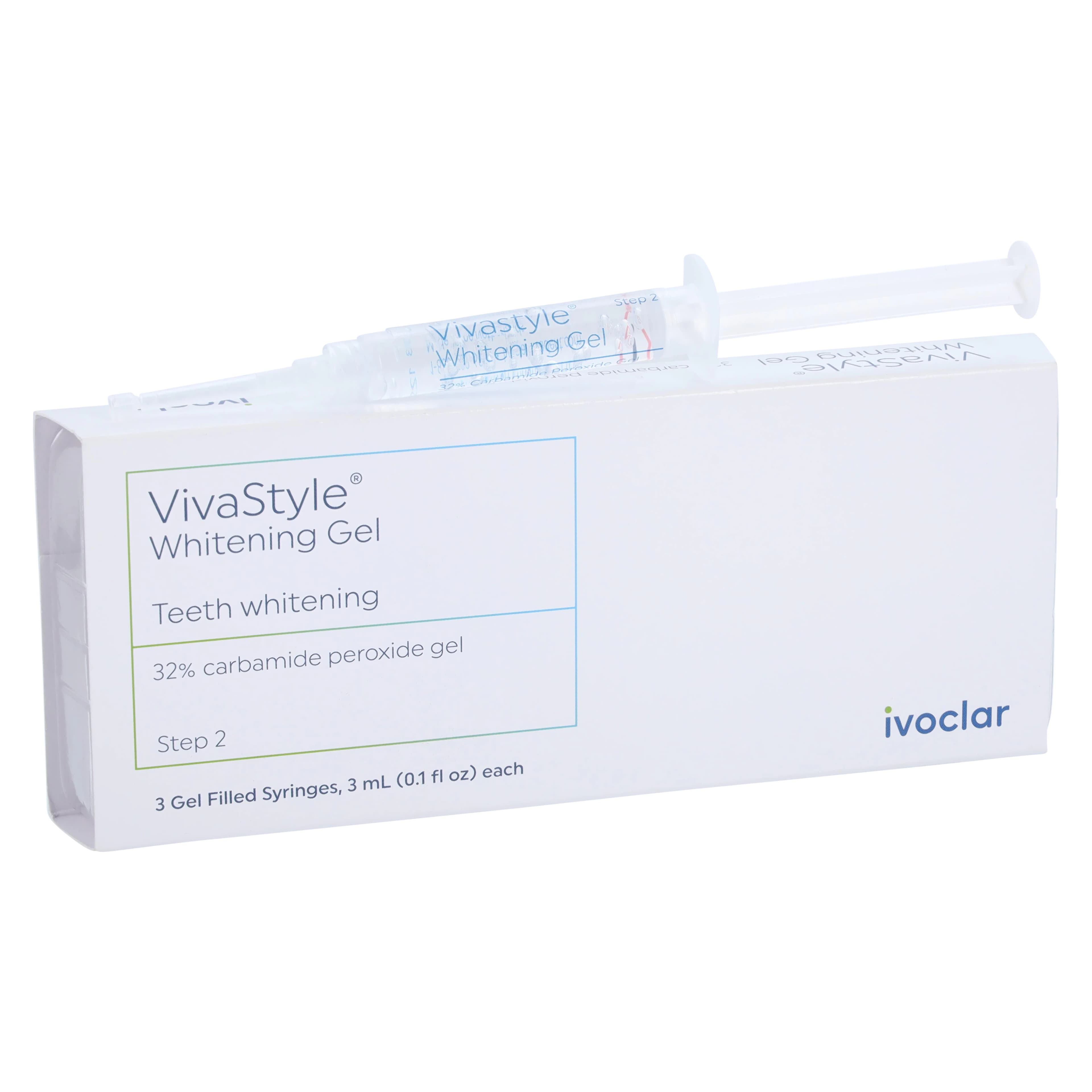 VivaStyle Whitening Gel Refill 32% Carbamide Peroxide, 3 x 3 mL Syringes, 755898 thumbnail 2