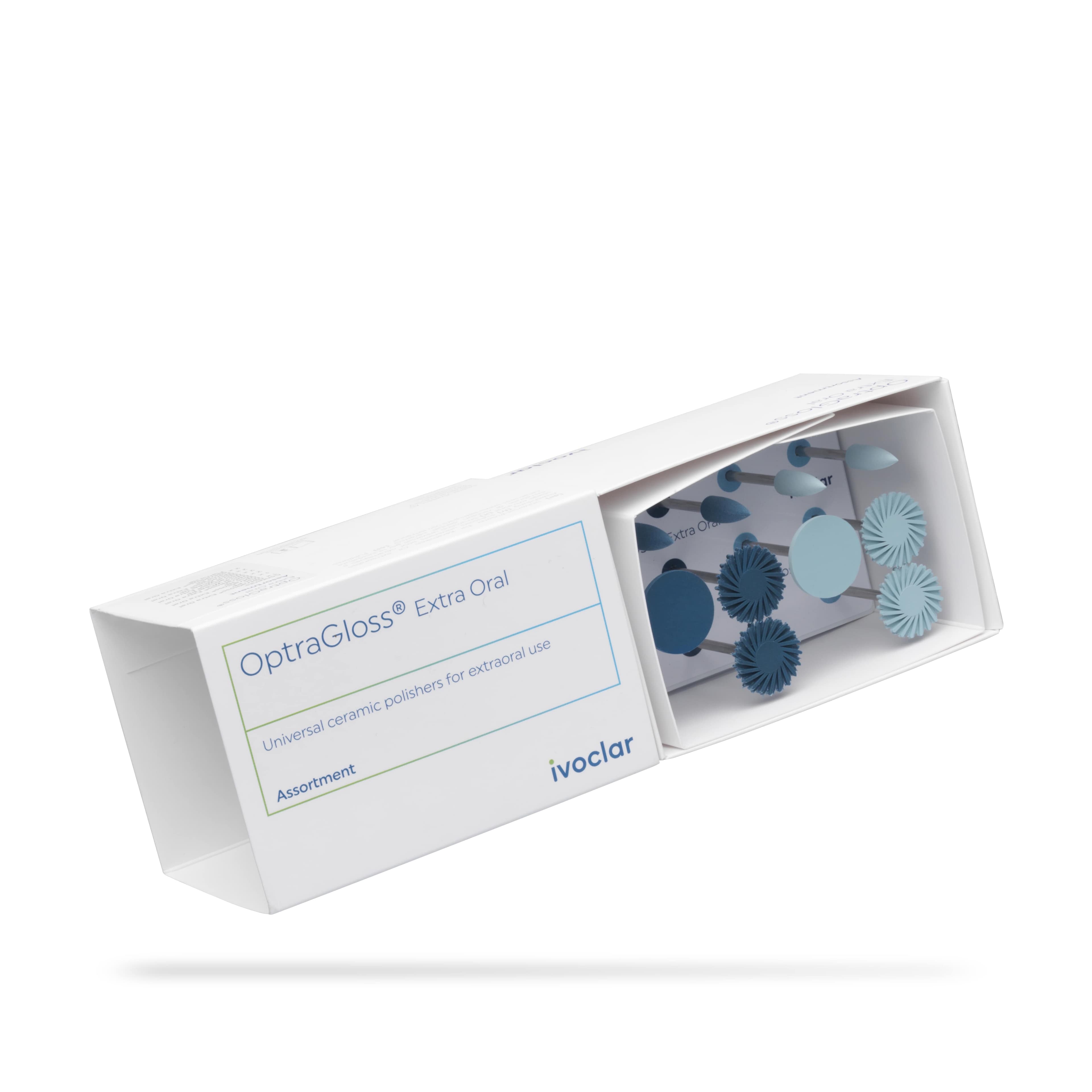 OptraGloss Extra Oral Assortment Kit, Universal Ceramic Polishers, 10 Pieces, #761299 - OptraGloss Extra Oral Assortment - Image 1