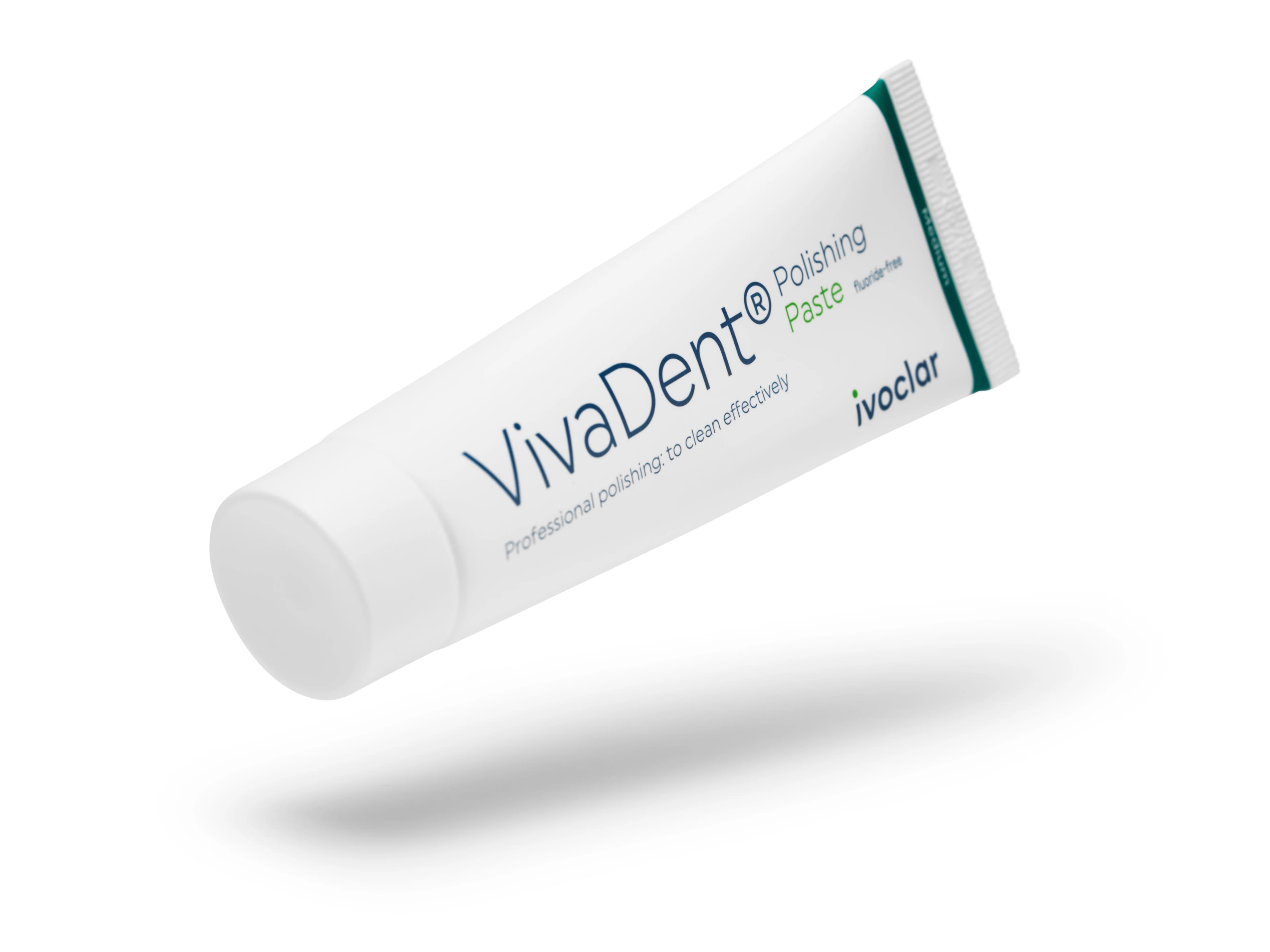 VivaDent Polishing Paste Medium, Fluoride-Free, Unflavored, 80g Tube, 761378 - Medium, Fluoride-Free, 80g Tube, Unflavored, 761378 - Image 1